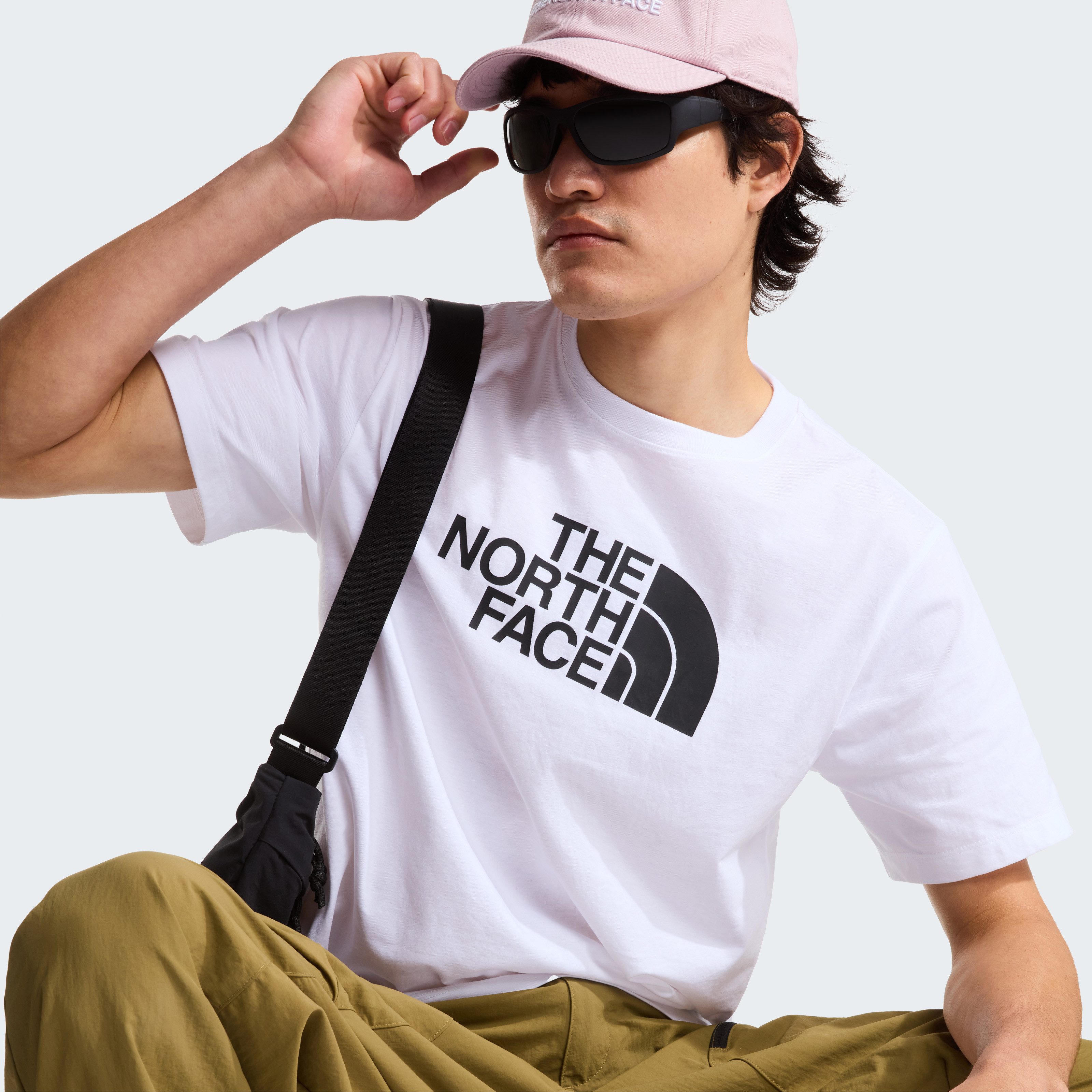The North Face T-Shirt M EVOLUTION HALF DOME REGULAR SHORT SLEEVE TEE sportliche Passform, kurze Ärmel, für Sportmode und Outdoormode