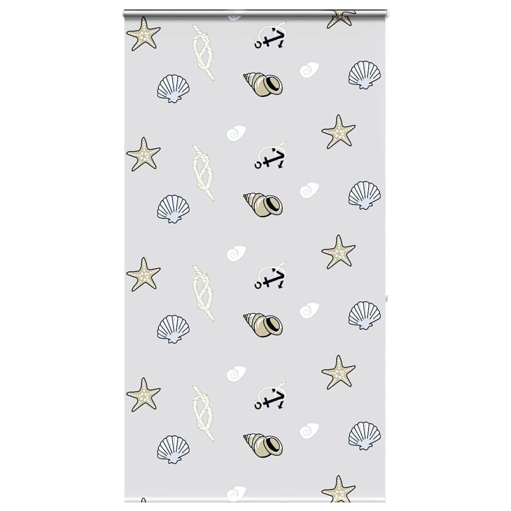 Rollo Duschrollo mit Kassette 130x240 cm Stoffbreite 126 cm, vidaXL