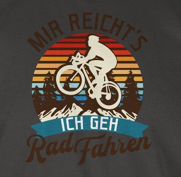 Shirtracer T-Shirt Mir reicht's ich geh Rad fahren - Mountainbike Geschenk Fahrrad Fahrrad Bekleidung Radsport