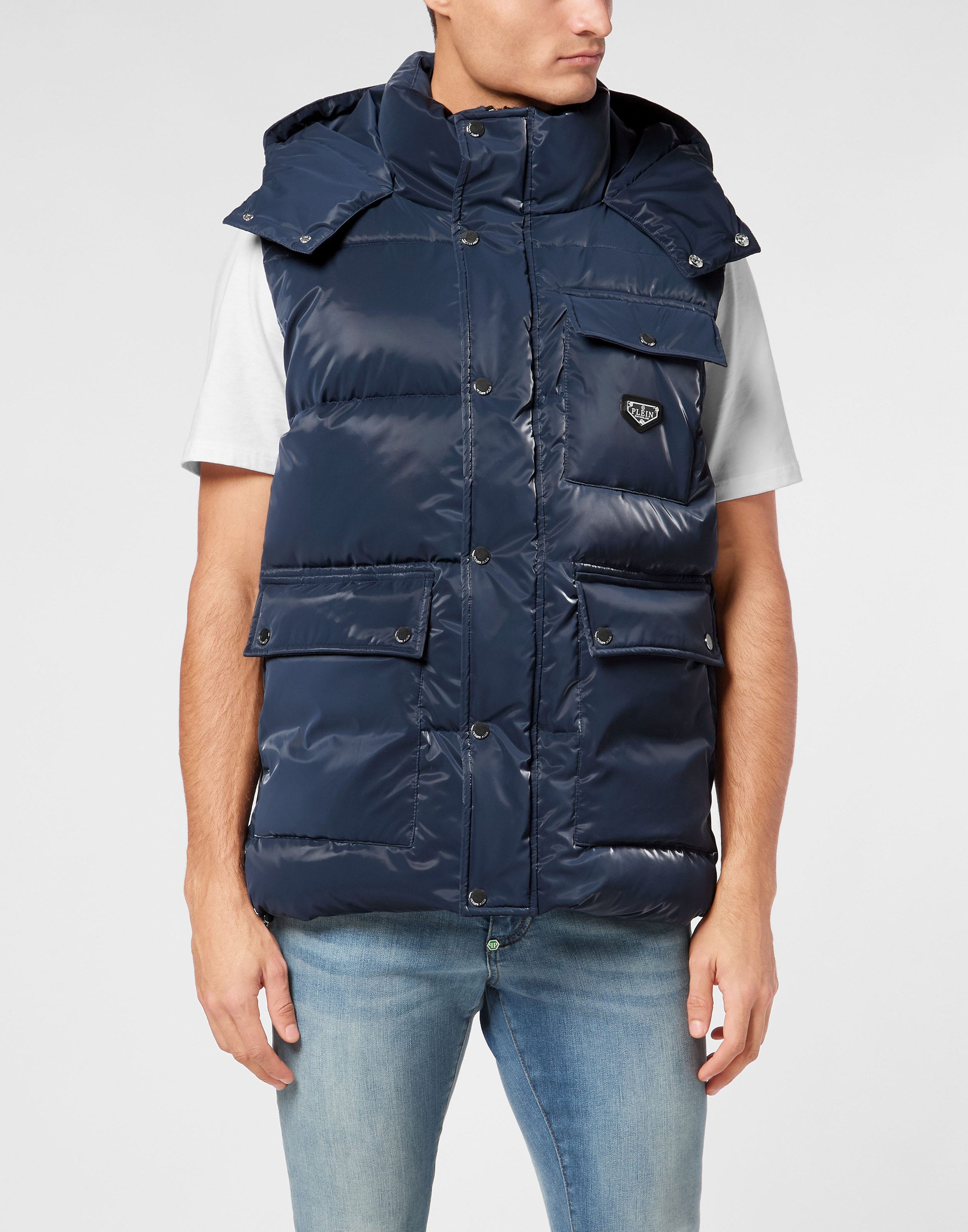 PHILIPP PLEIN Outdoorjacke Daunenweste