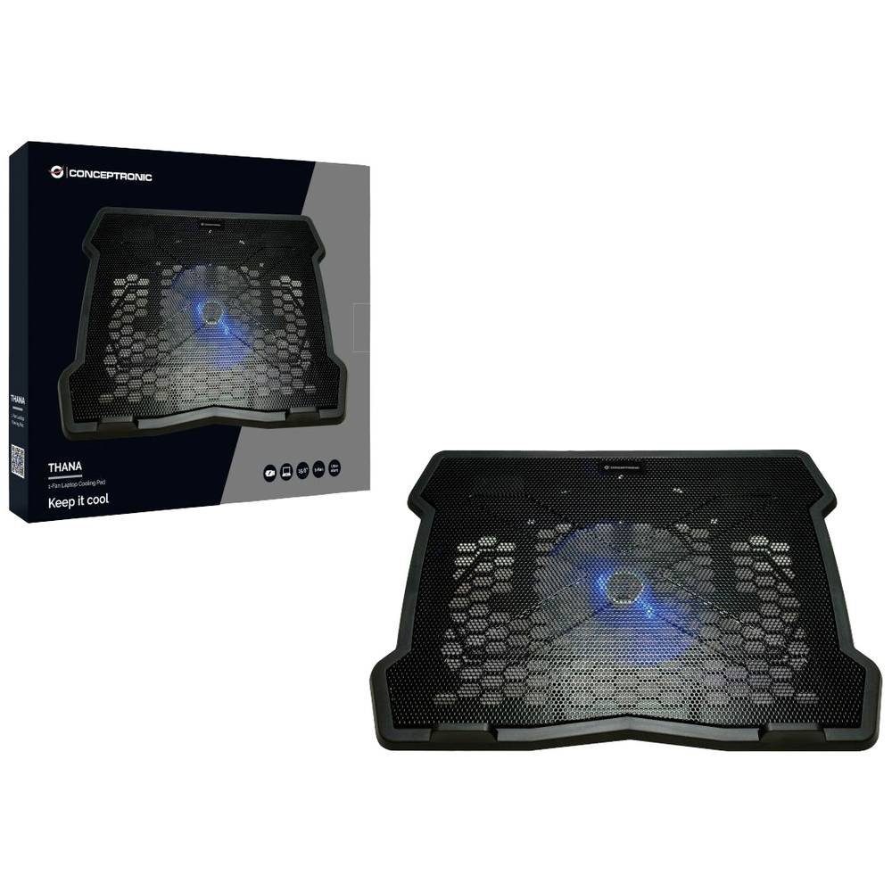 Conceptronic Laptoptisch 1-Lüfter-Laptop-Kühlauflage günstig online kaufen