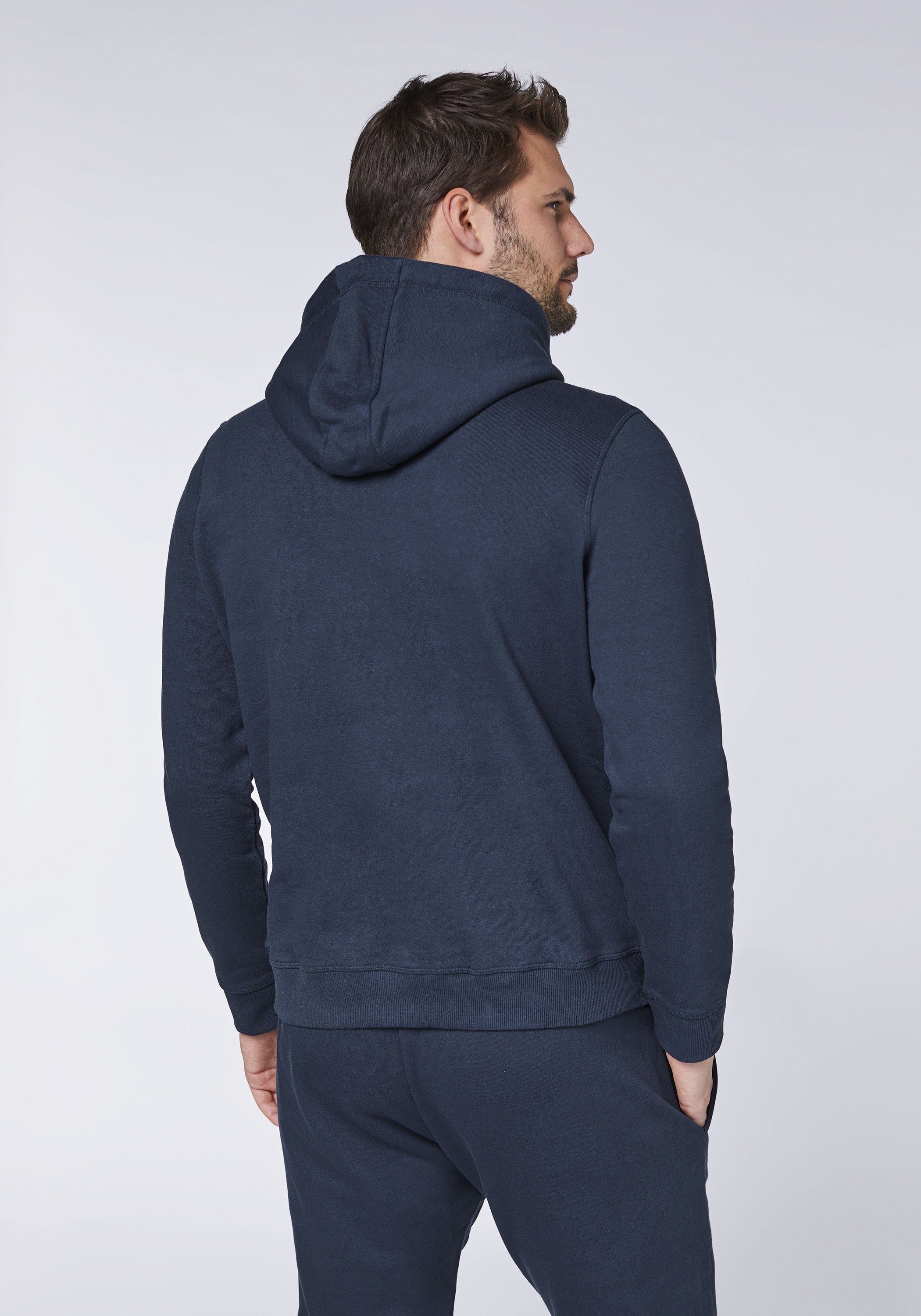 Polo Sylt Kapuzensweatshirt mit gesticktem Label-Symbol
