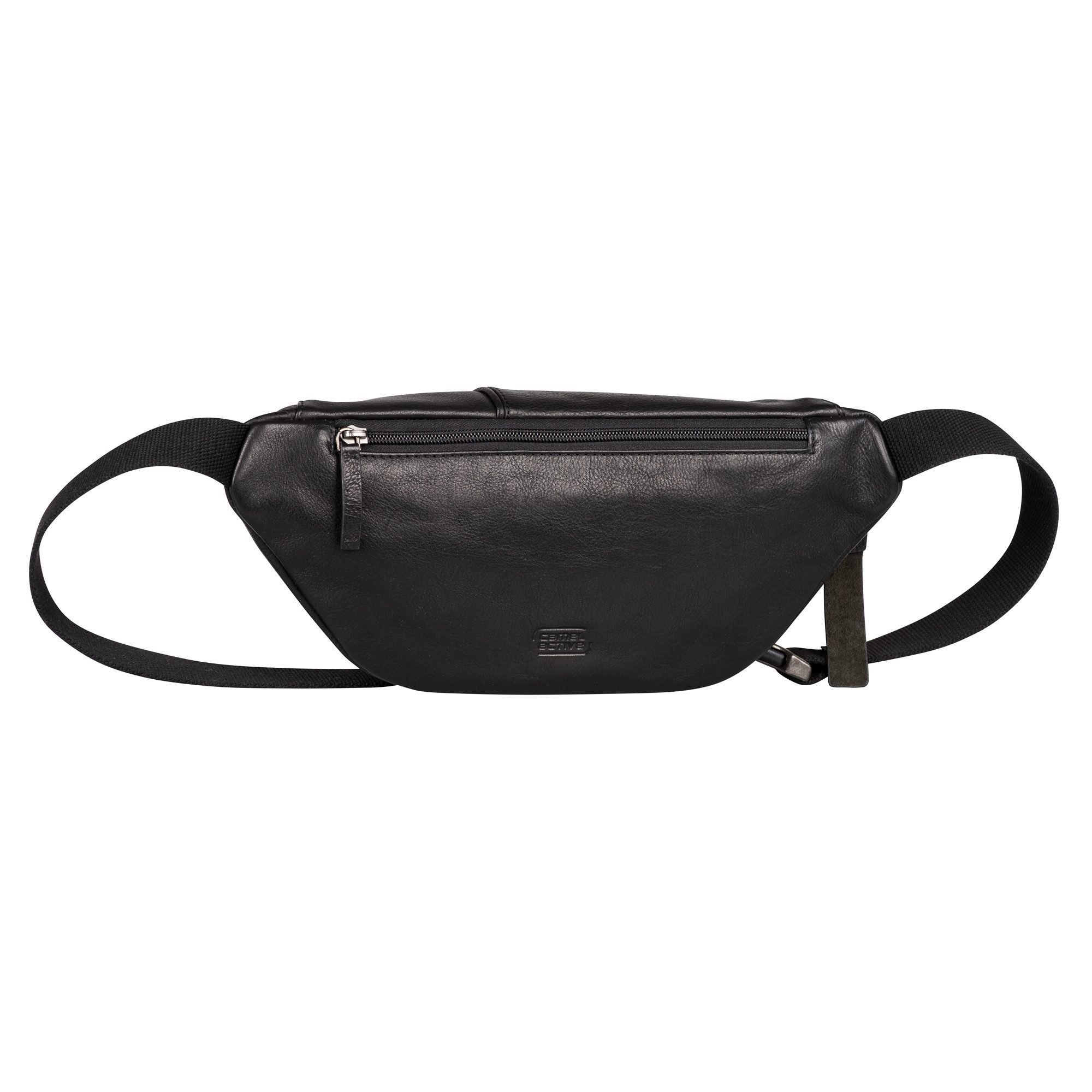 camel active Bauchtasche Pine (1-tlg), aus pflanzlich gegerbtem Rindsleder im kernigen Look