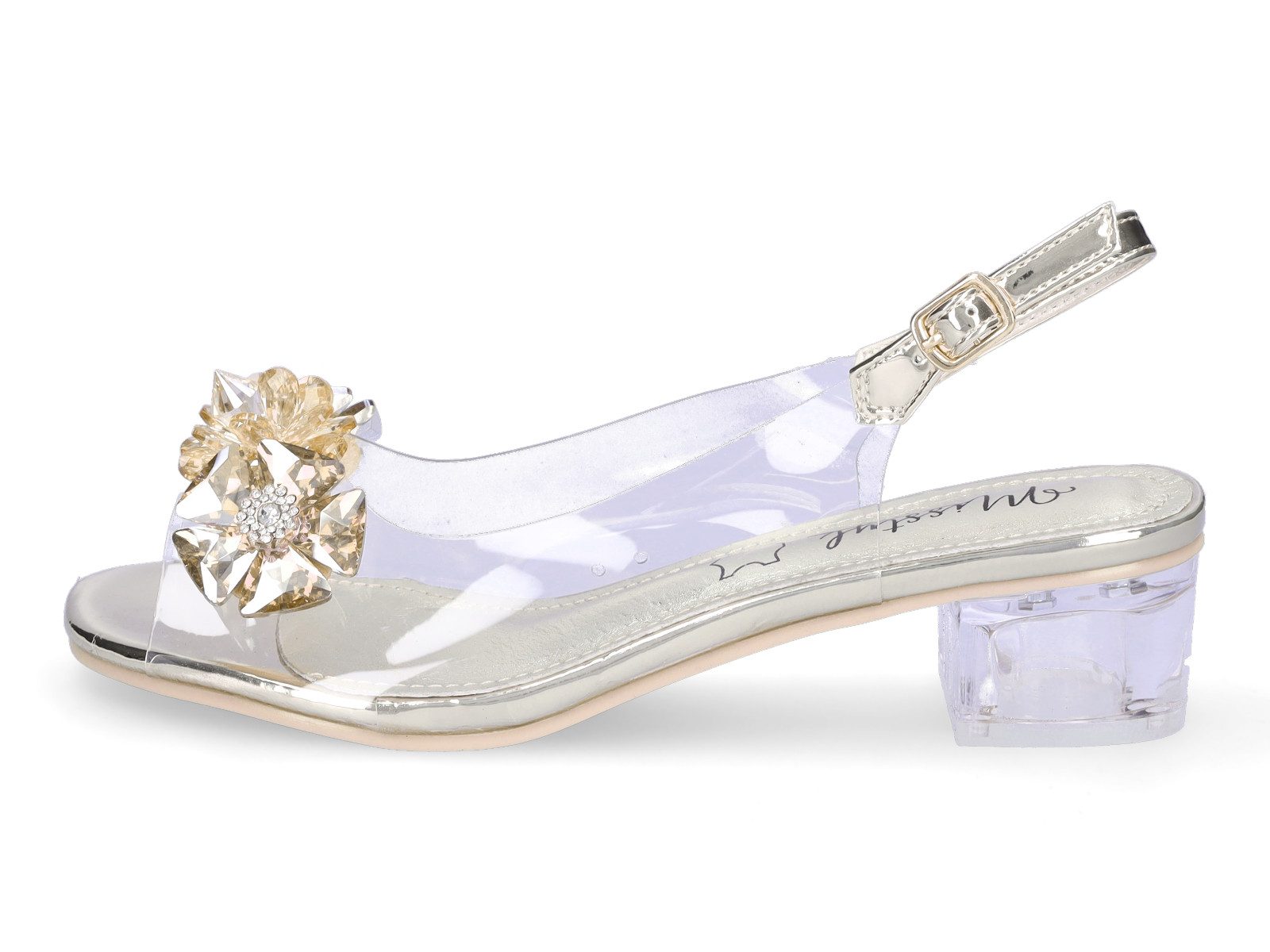 LAURA VITA Laura Vita Damen Sandalette gold Sandale günstig online kaufen