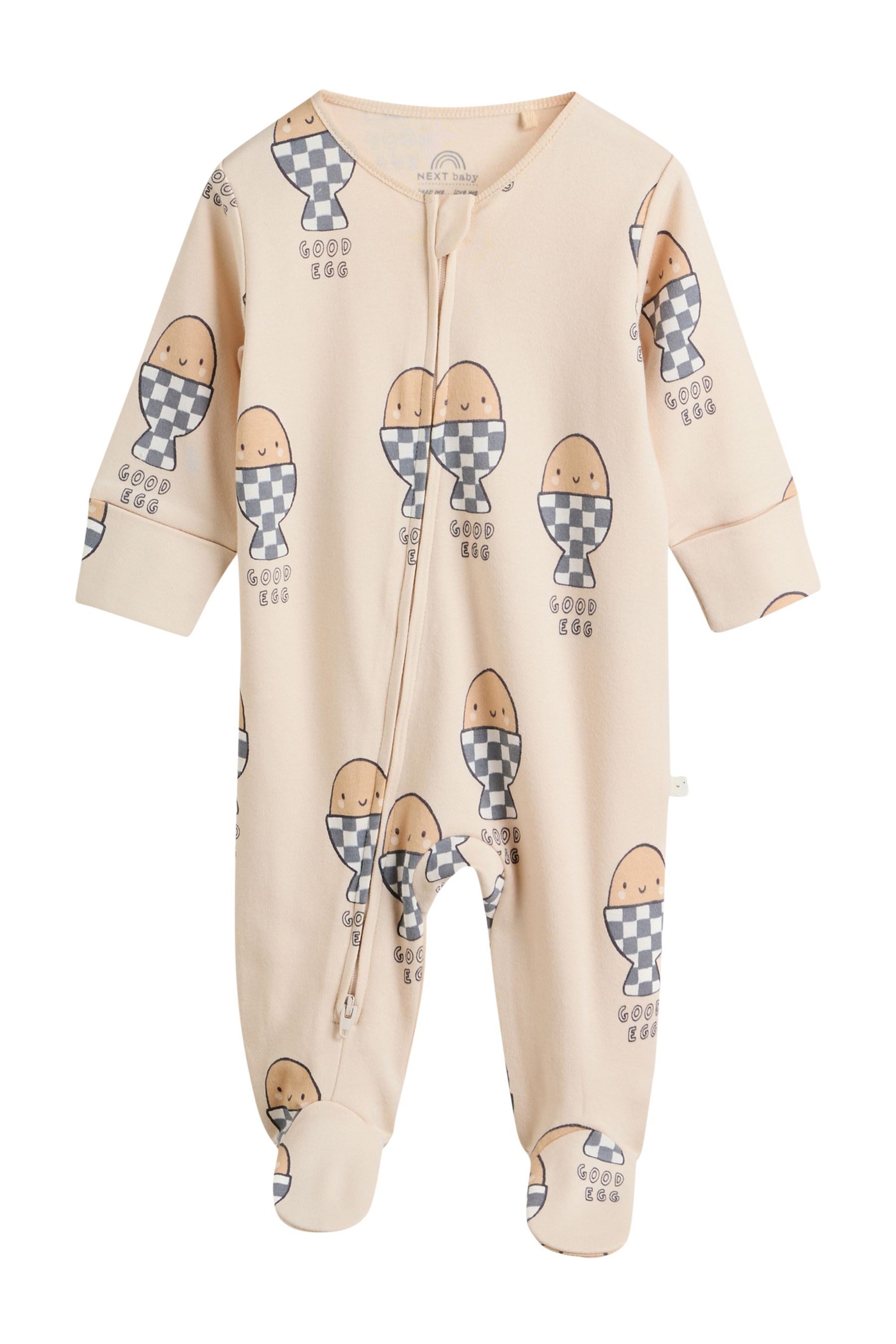 Next Schlafoverall Babyschlafanzüge mit Zweiwege-RV, 4er-Pack (4-tlg)