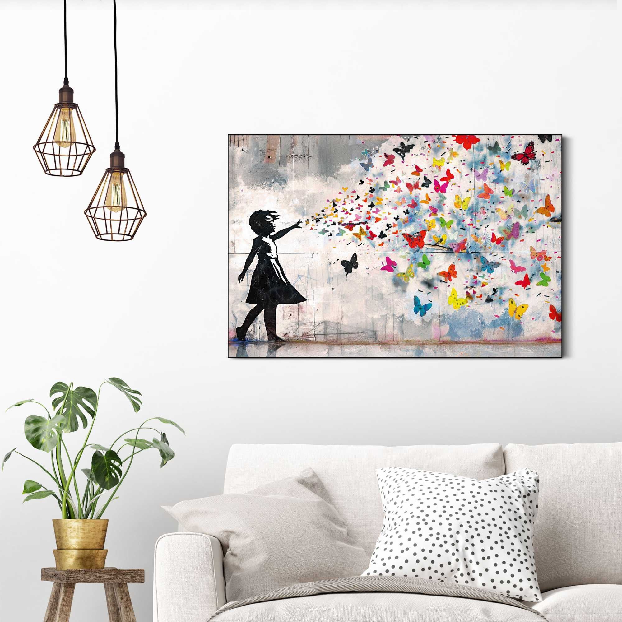 Reinders! Wandbild Butterfly Girl günstig online kaufen