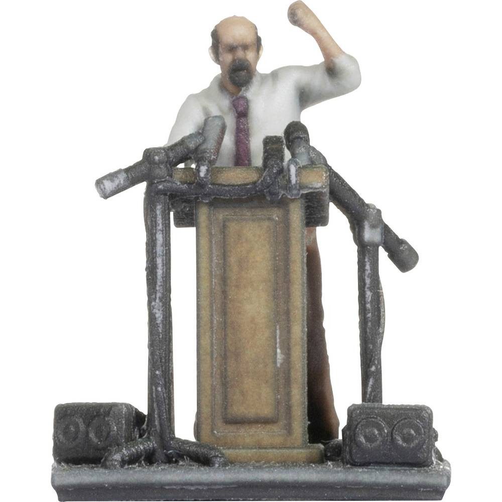 NOCH Modelleisenbahn-Figur H0 3D-Master Rednerpult 10025