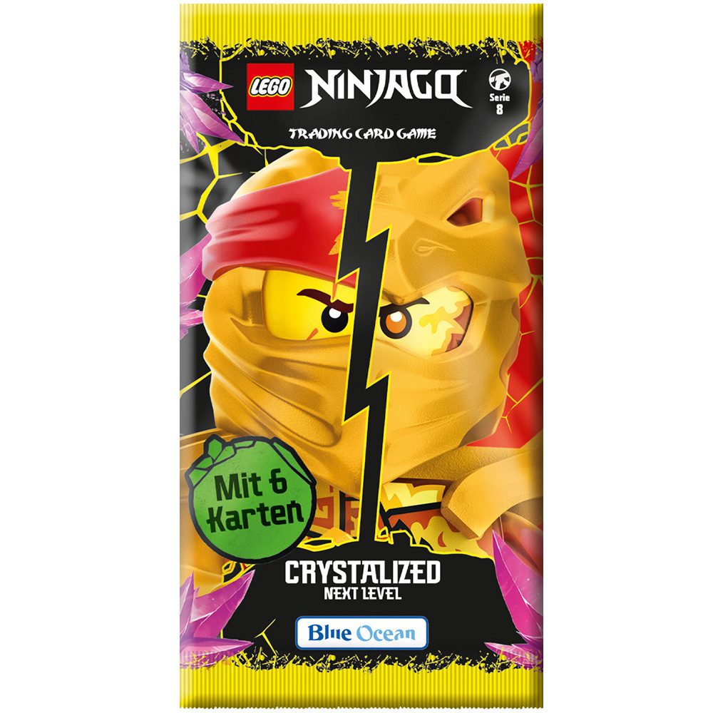 LEGO® Sammelkarte LEGO Ninjago Serie 8 NEXT LEVEL Trading Cards 1 Multipack (Zufall)