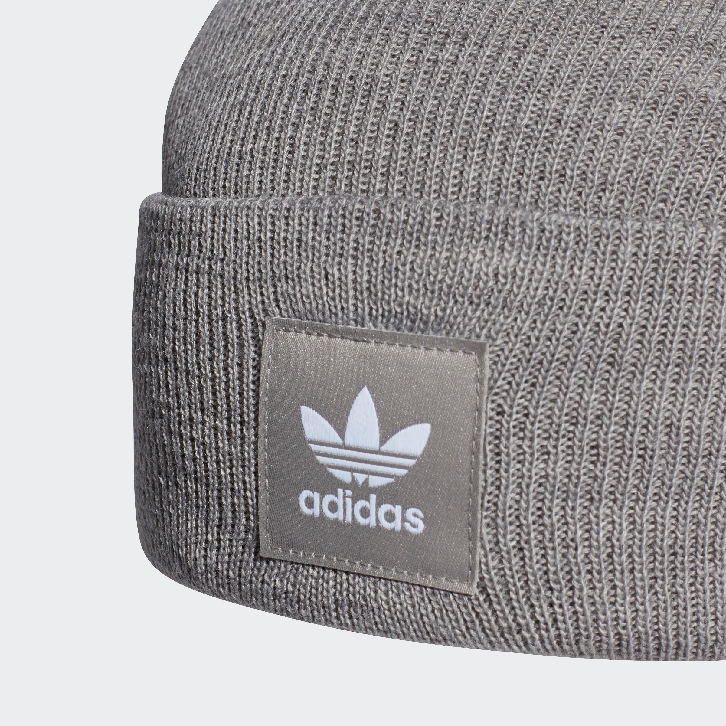 Beanie Originals adidas MÜTZE Medium CUFF ADICOLOR Grey Heather