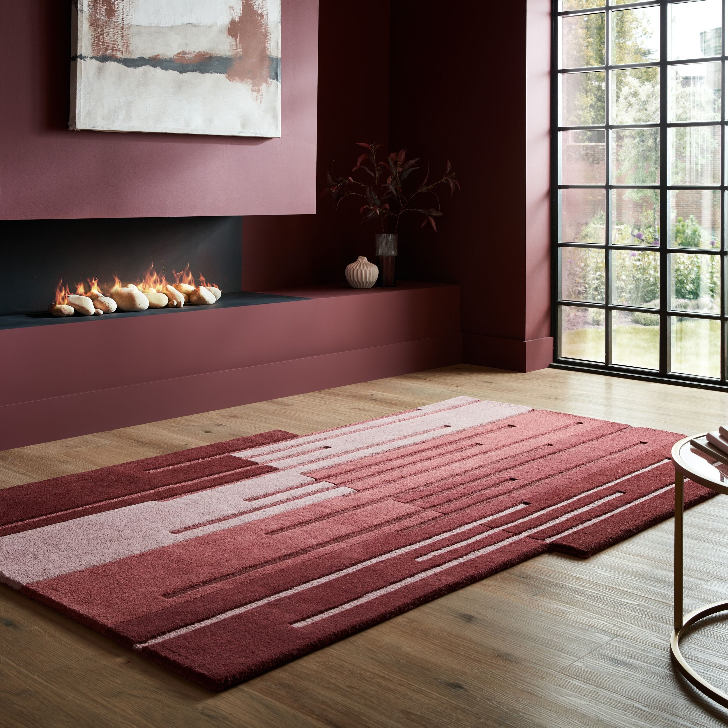 FLAIR RUGS Wollteppich Split Ombre, rechteckig, günstig online kaufen