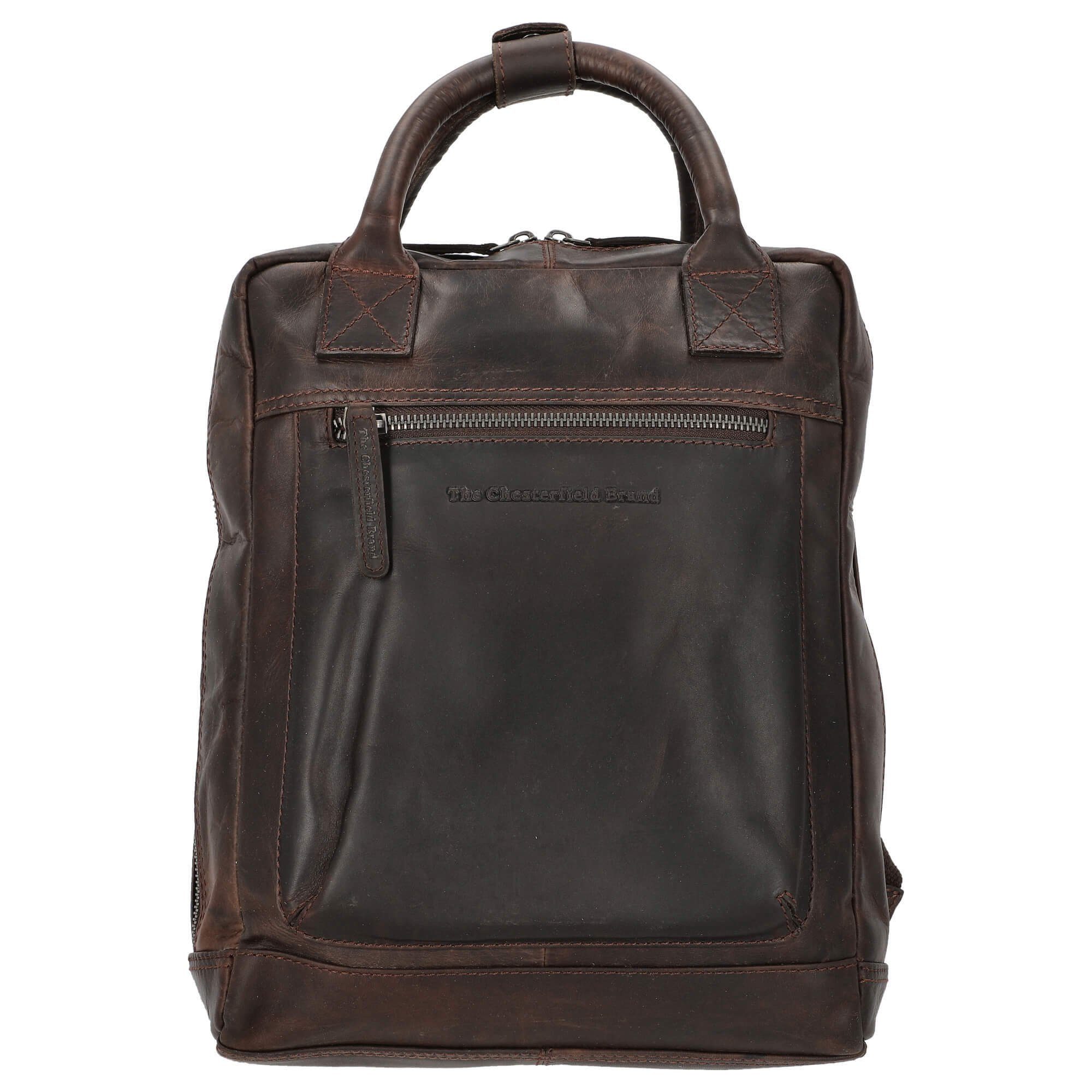 The Chesterfield Brand Laptoprucksack Lincoln - Rucksack 13" 32 cm brown | Businesstaschen
