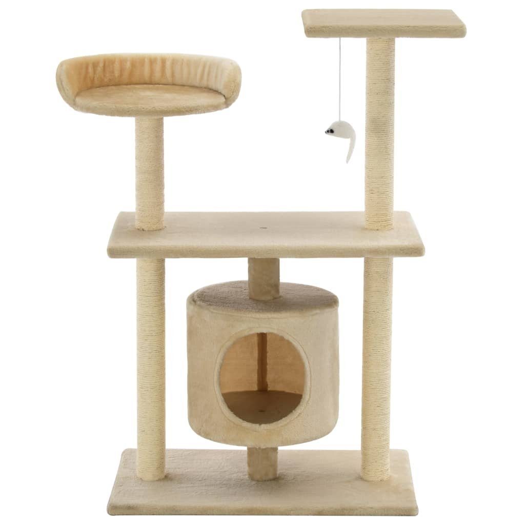 vidaXL Kratzbaum aus Polyester in Beige