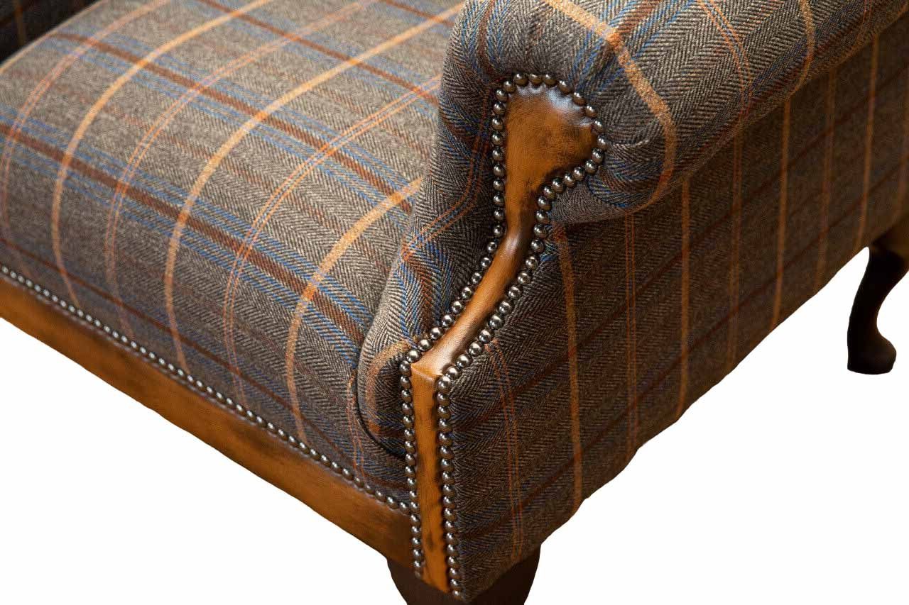 Samt Design Sessel JVmoebel Chesterfield Wohnzimmer Klassisch Ohrensessel, Ohrensessel