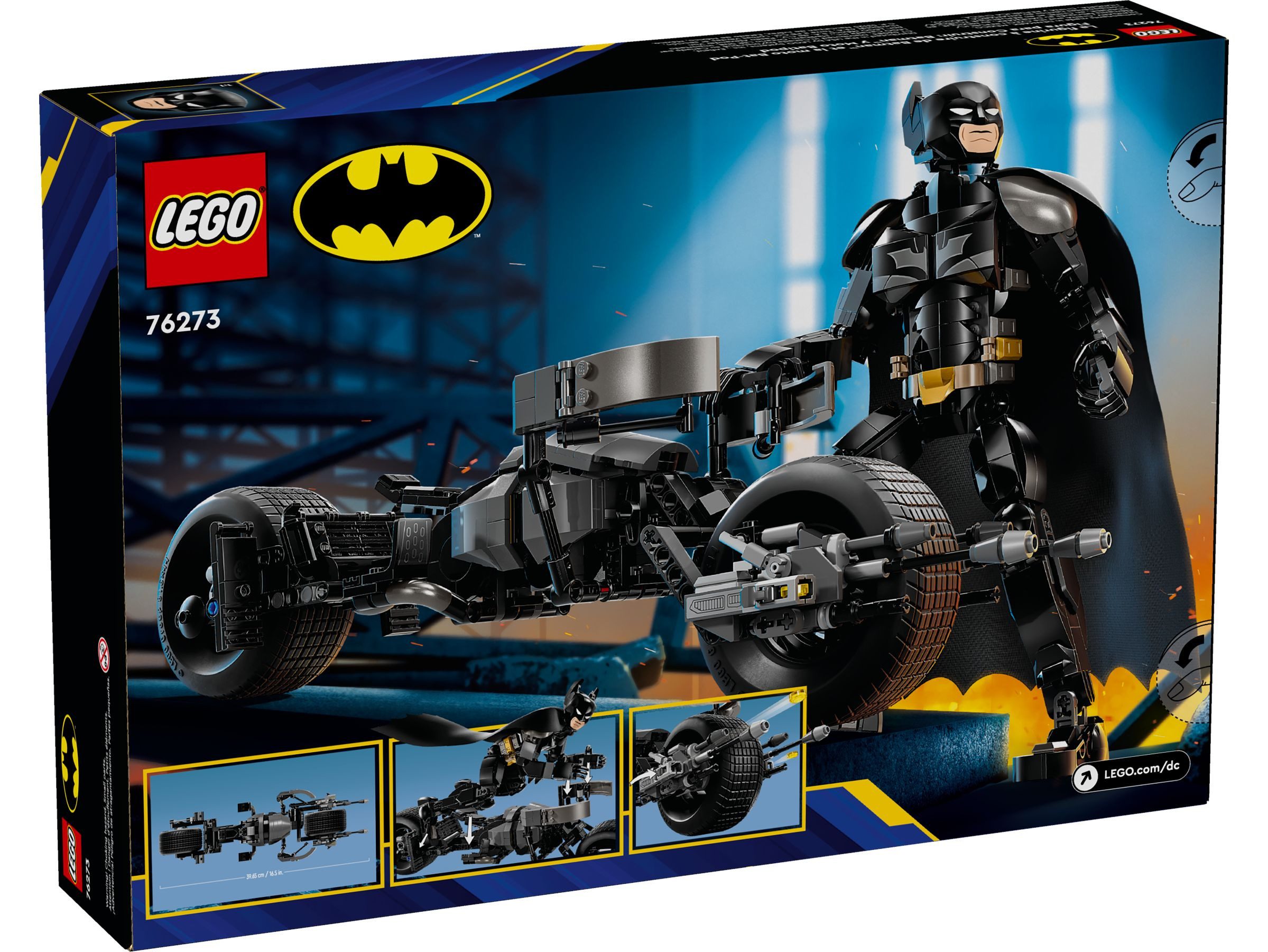 LEGO® LEGO® Super Heroes 76273 Batman™ Baufigur mit dem Batpod Konstruktionsspielsteine