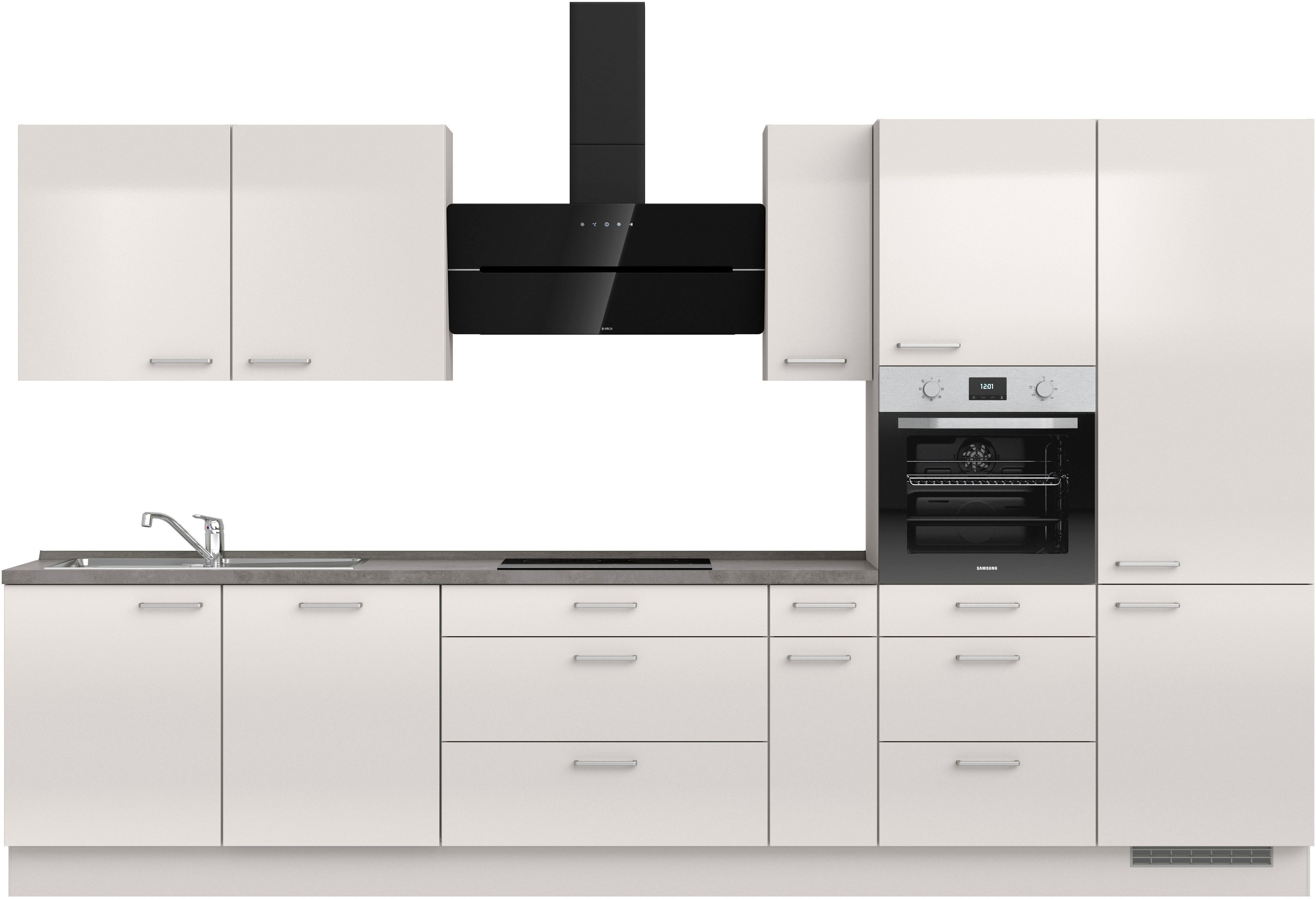 nobilia® Küchenzeile "Flash II" mit Hochglanz günstig online kaufen