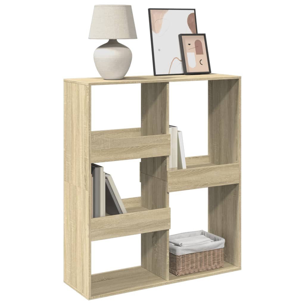 vidaXL Bücherregal Bücherregal/Raumteiler Sonoma-Eiche 100x33x115 cm, günstig online kaufen