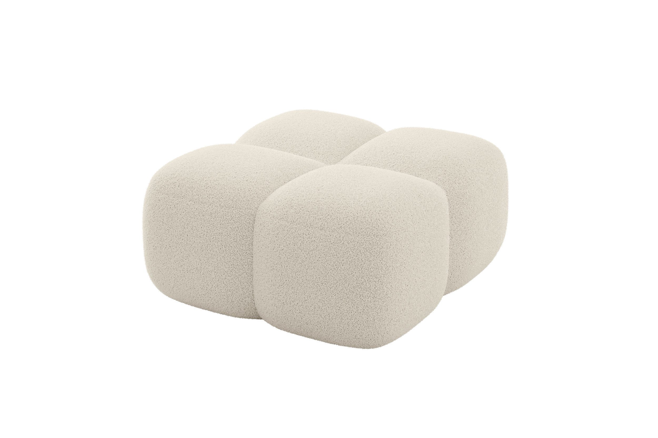 ALTDECOR Pouf Miko-Puf (Pouf Sitzsack-Hocker modularer 90x90x45), Indoor Poufs Sitzhocker Sitzkissen Fußhocker Relaxsessel Wohnzimmer