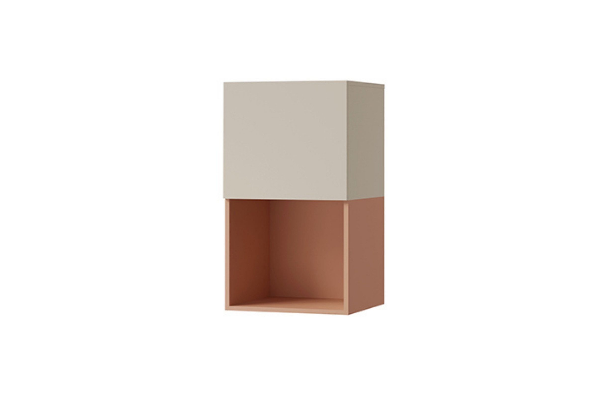 Deine Möbel 24 Hängeregal LIMA 14, 45 cm breit, mit 1 Tür, Soft-Close und Wandmontage, Set 1-tlg., Jugendzimmer-Hängeschrank, LIMA - Kollektion