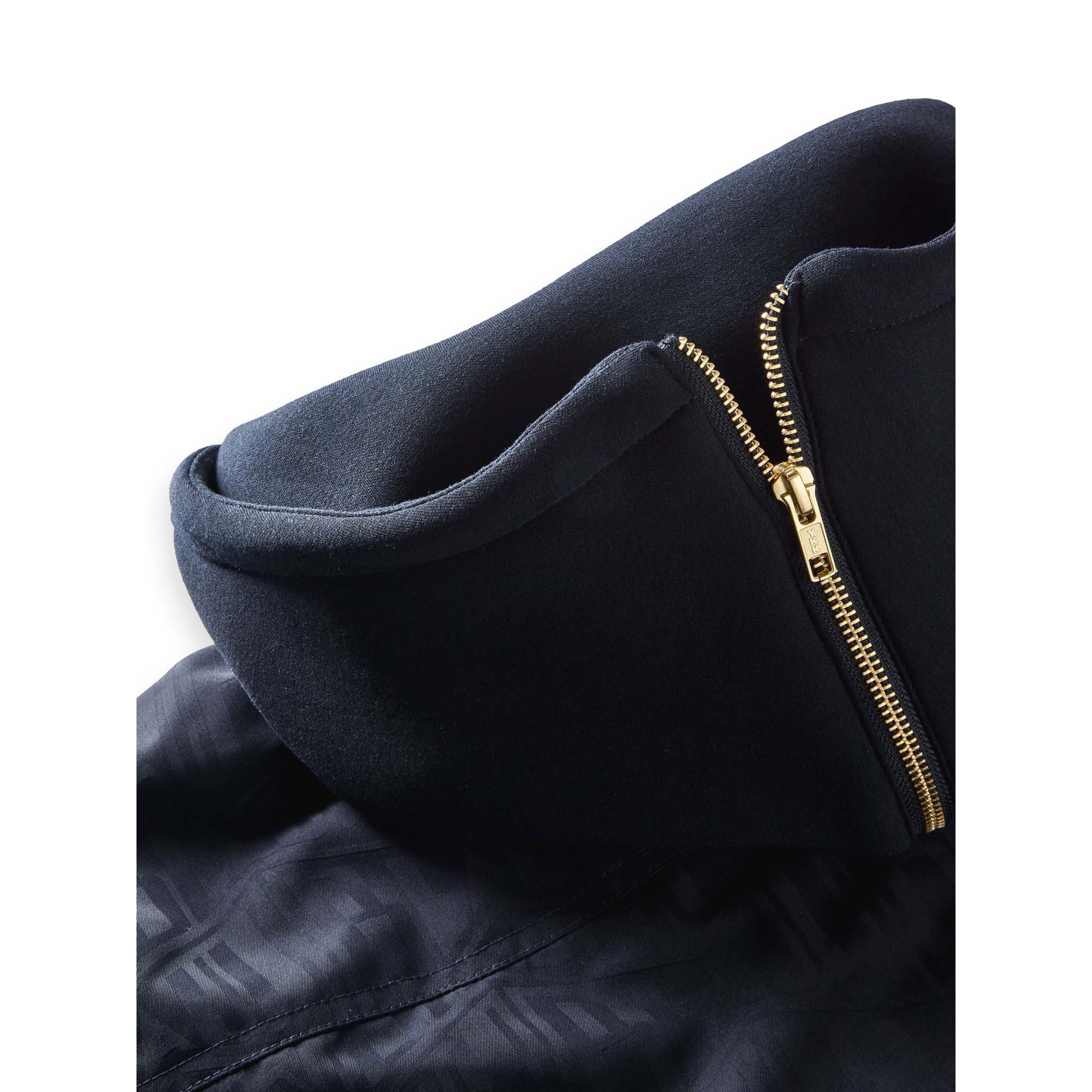 Scotch & Soda Allwetterjacke Scotch & Soda Herren Bomberjacke Jacquard Bomber Zip Hood 153446