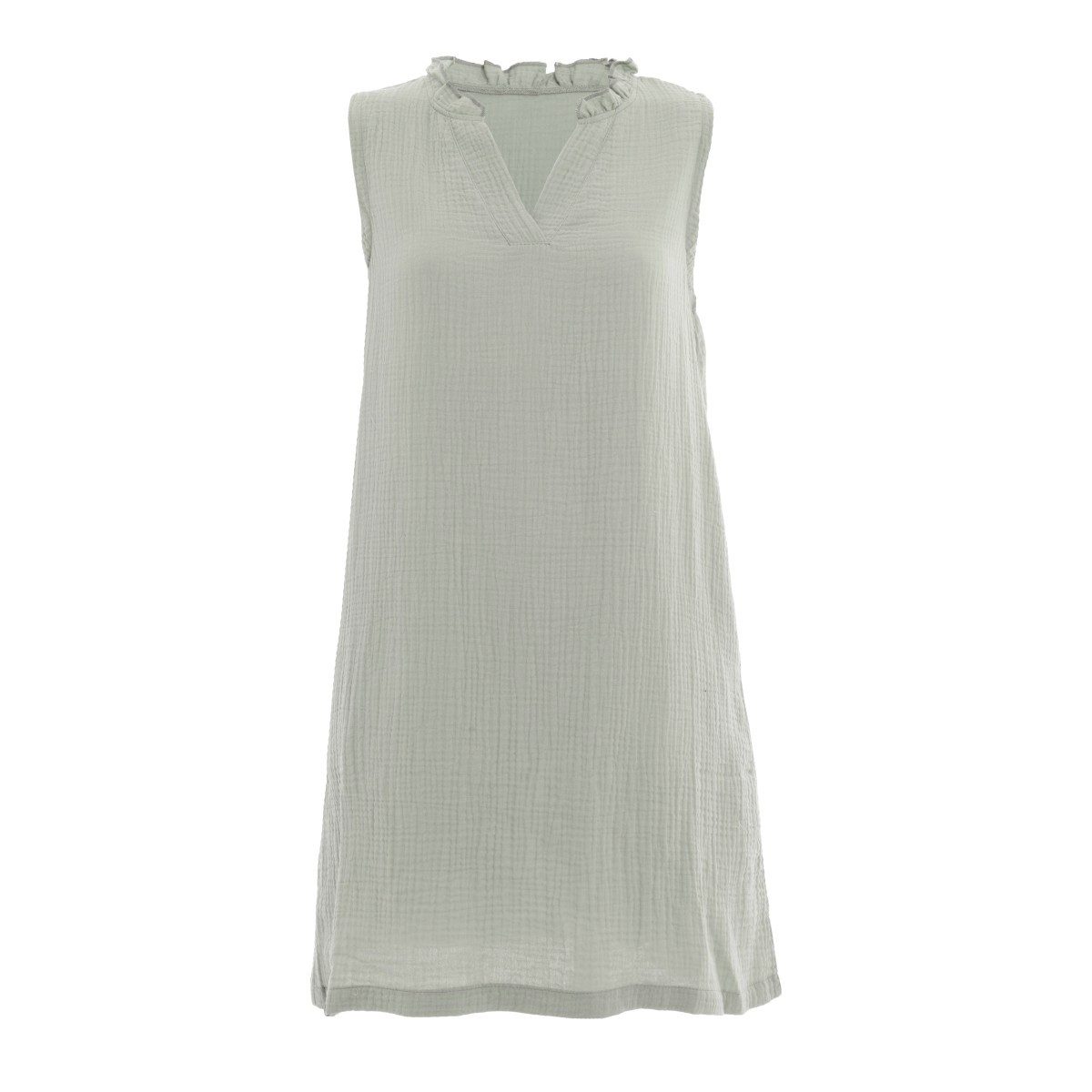 Knit Factory Strickkleid Sola Olive Mist 36 38 Grün 36/38 (Spar-Set, 1-tlg., 1 x Sola Kleid Olive Mist - 36/38) Modell Sola, für Frühjahr, Sommer