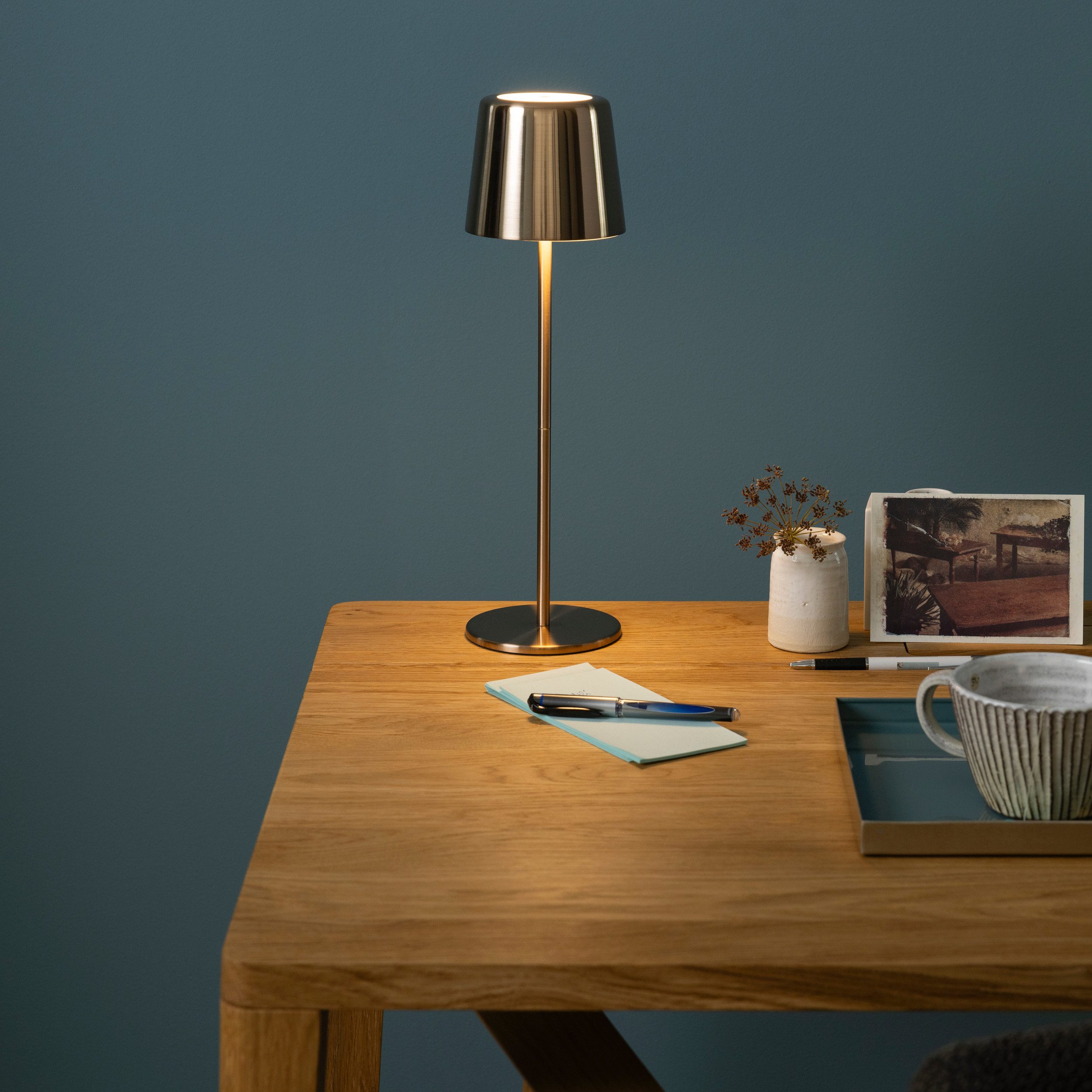 Brilliant LED Tischleuchte Xaana, Dimmfunktion, Farbsteuerung, günstig online kaufen