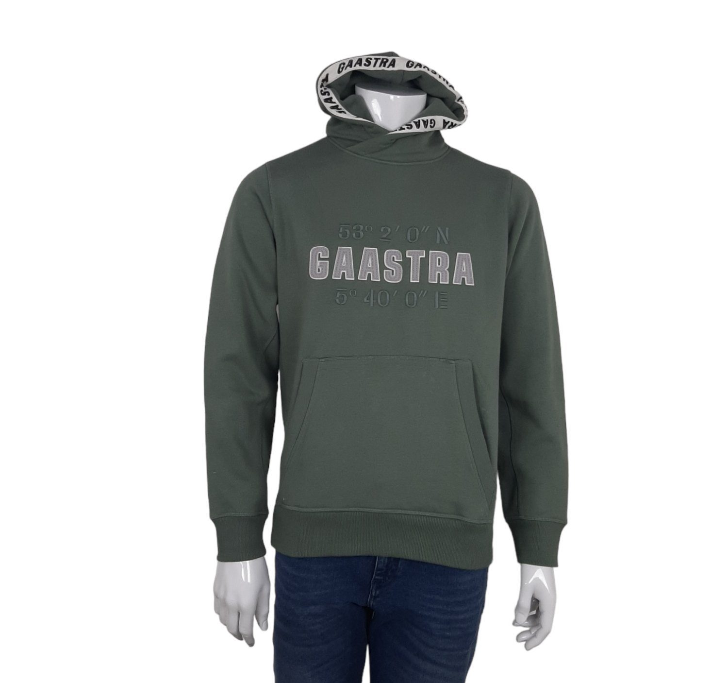 Gaastra Sweater Gaastra Herren Kapuzenpullover Hoody Arctic grün