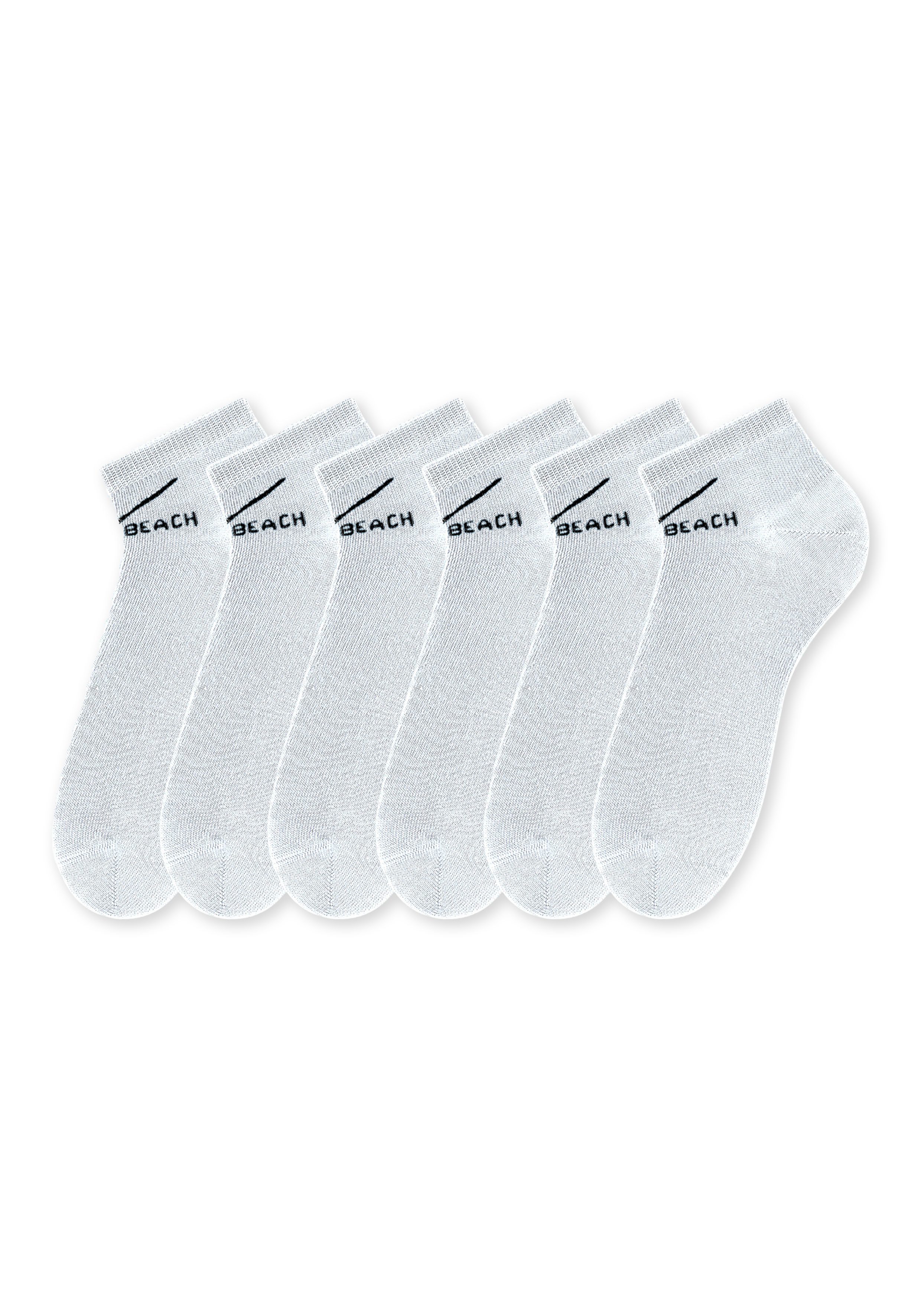 Venice Beach Sneakersocken Damen Kinder Sportsocken, Laufsocken, Kurzsocken (Packung, 6-Paar, Gr. 31-34 bis 39-42) perfekte Passform durch LYCRA-Anteil – Bild 4 von 5