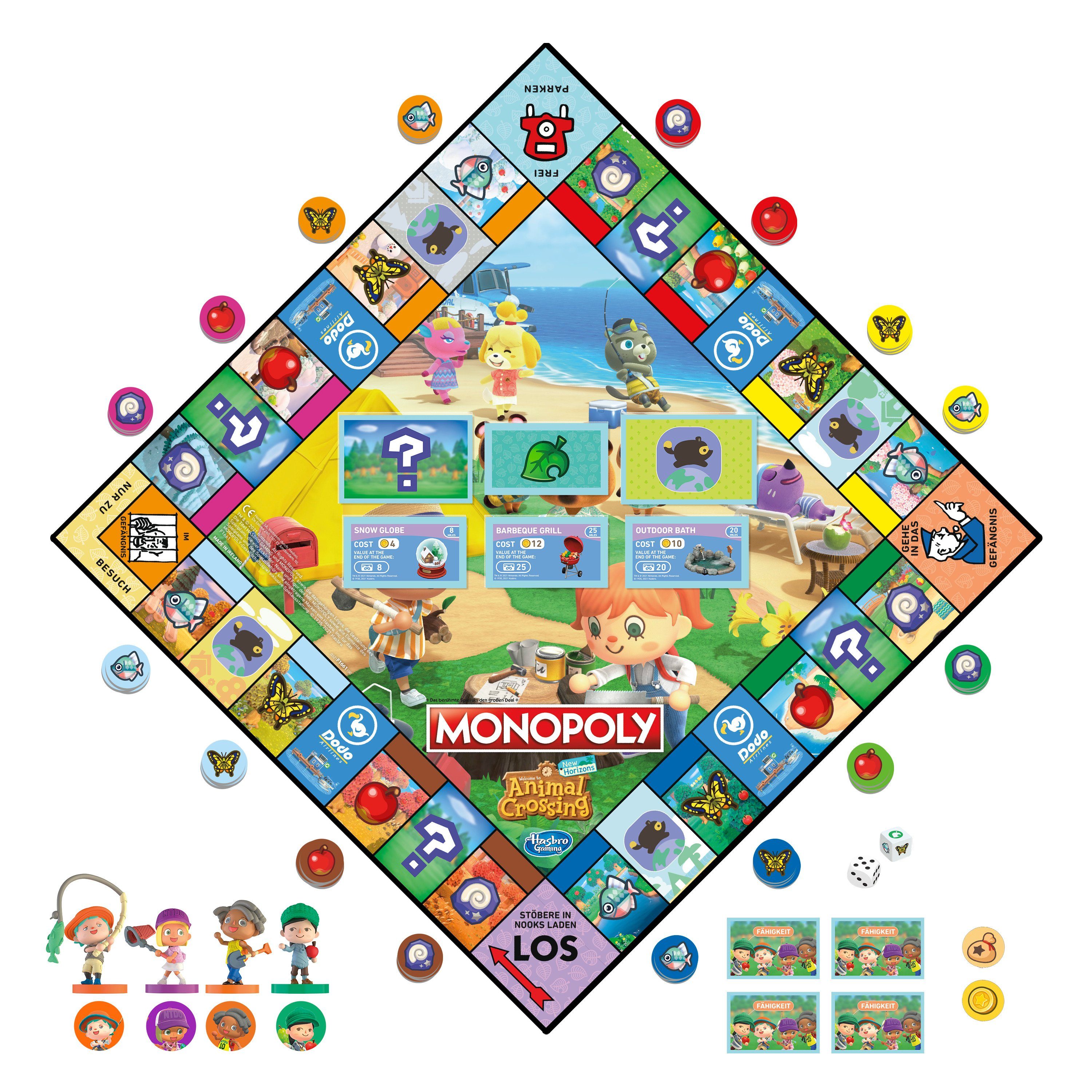 Hasbro Spiel Monopoly - Animal Crossing New Horizons, Brettspiel