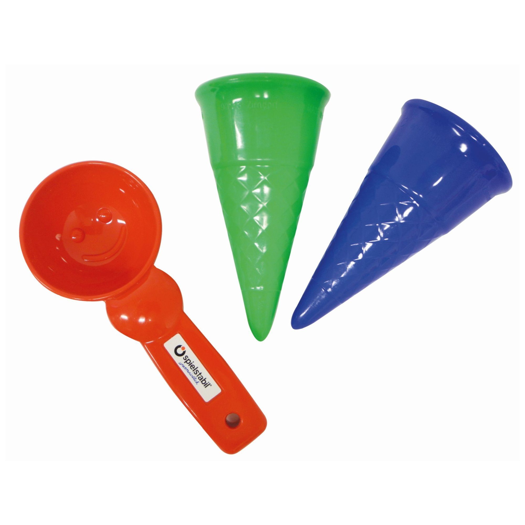 Spielstabil Spielzeug-Gartenset Spielstabil Eis-Duo classic 3-teilig im Netz, (3-tlg)
