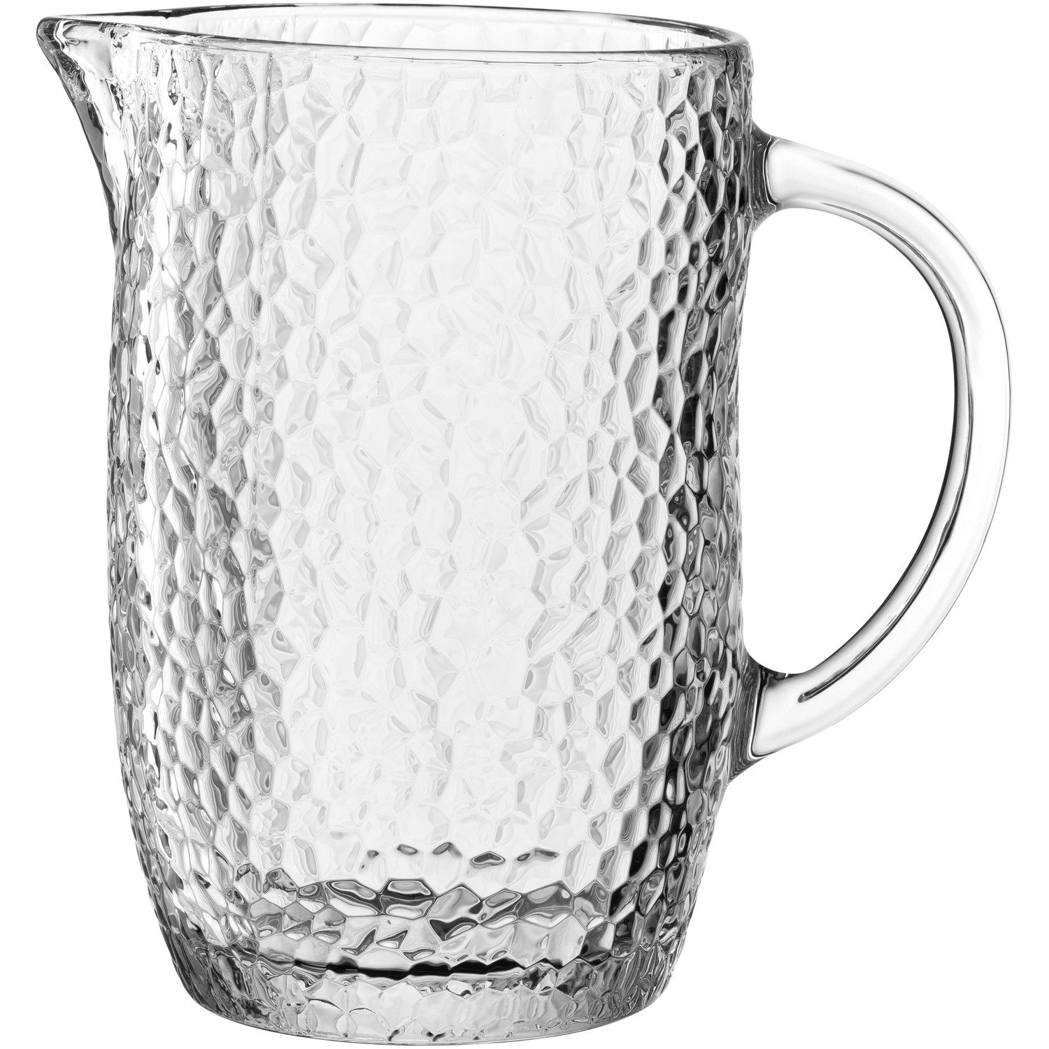 LEONARDO Wasserkrug MATERA, (1-tlg), aus Glas, Höhe ca. 18,6 cm, spülmaschinengeeignet