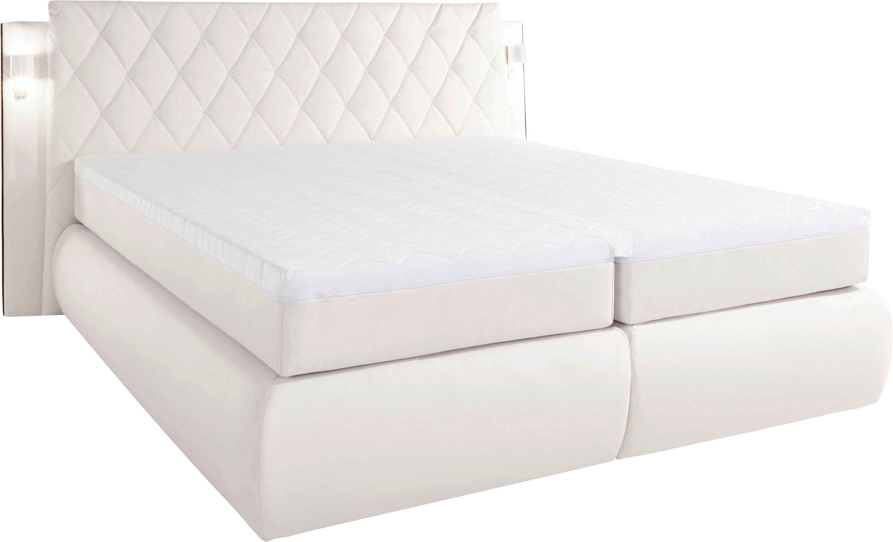 COLLECTION AB Boxspringbett, inklusive Bettkasten, LED-Beleuchtung günstig online kaufen