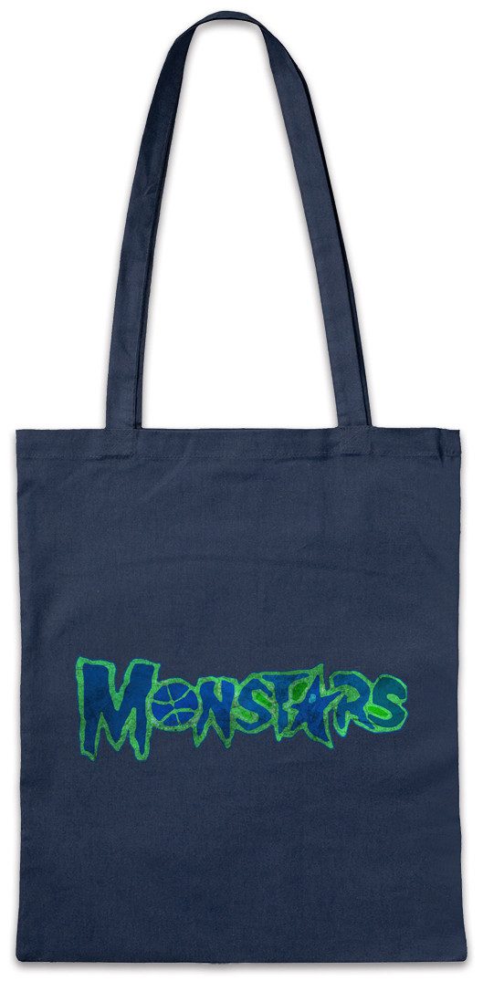 Beuteltasche Monstars Stofftasche Space Sign Symbol Logo Zeichen Jam Basketball