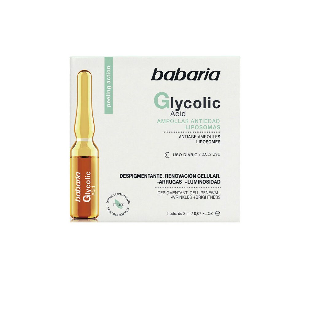 babaria Gesichtsmaske Babaria Glycolic Acid Cell Renewal Ampoules 5 X