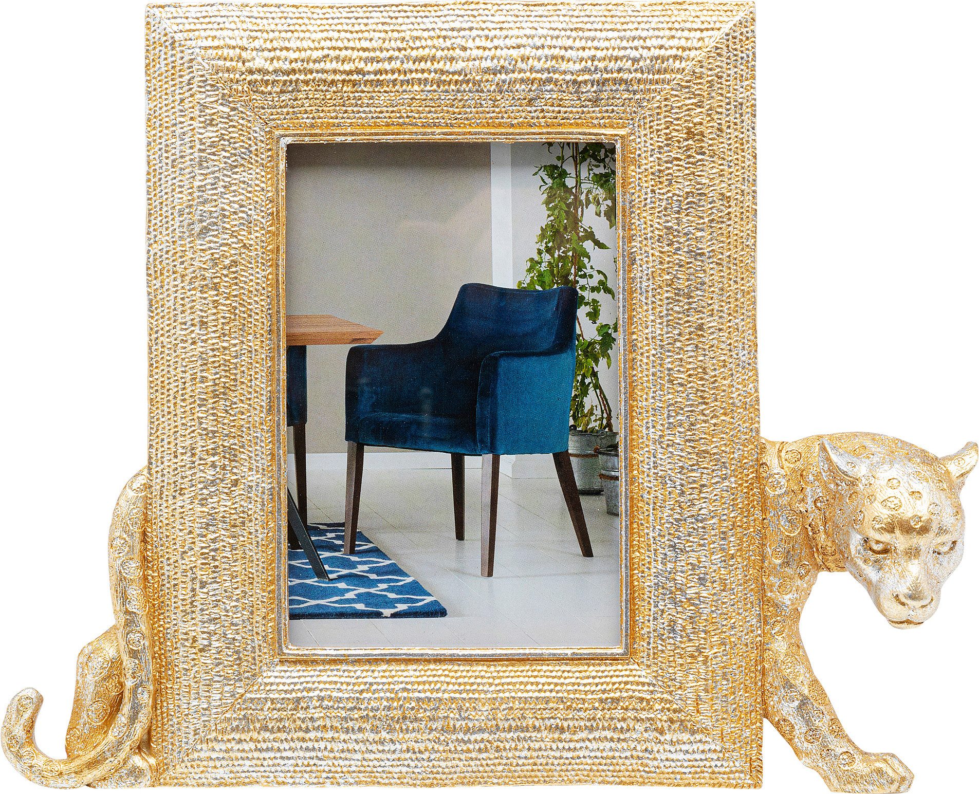 Kare Design Einzelrahmen Bilderrahmen Leopard günstig online kaufen