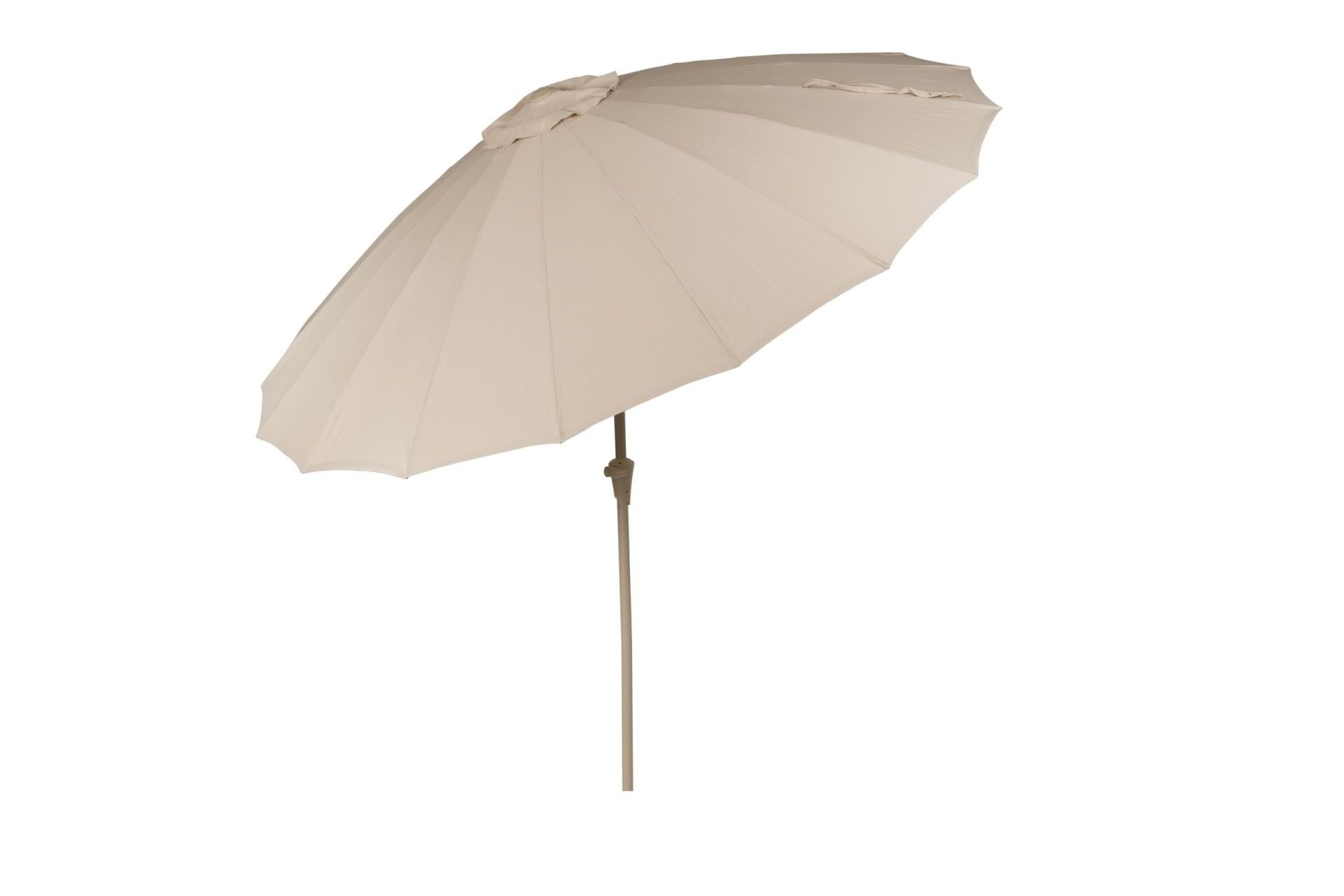Zuiver Sonnenschirm Sunbrella Sunshine mit Standfuß in drei Farben, Set Schirm + Fuß