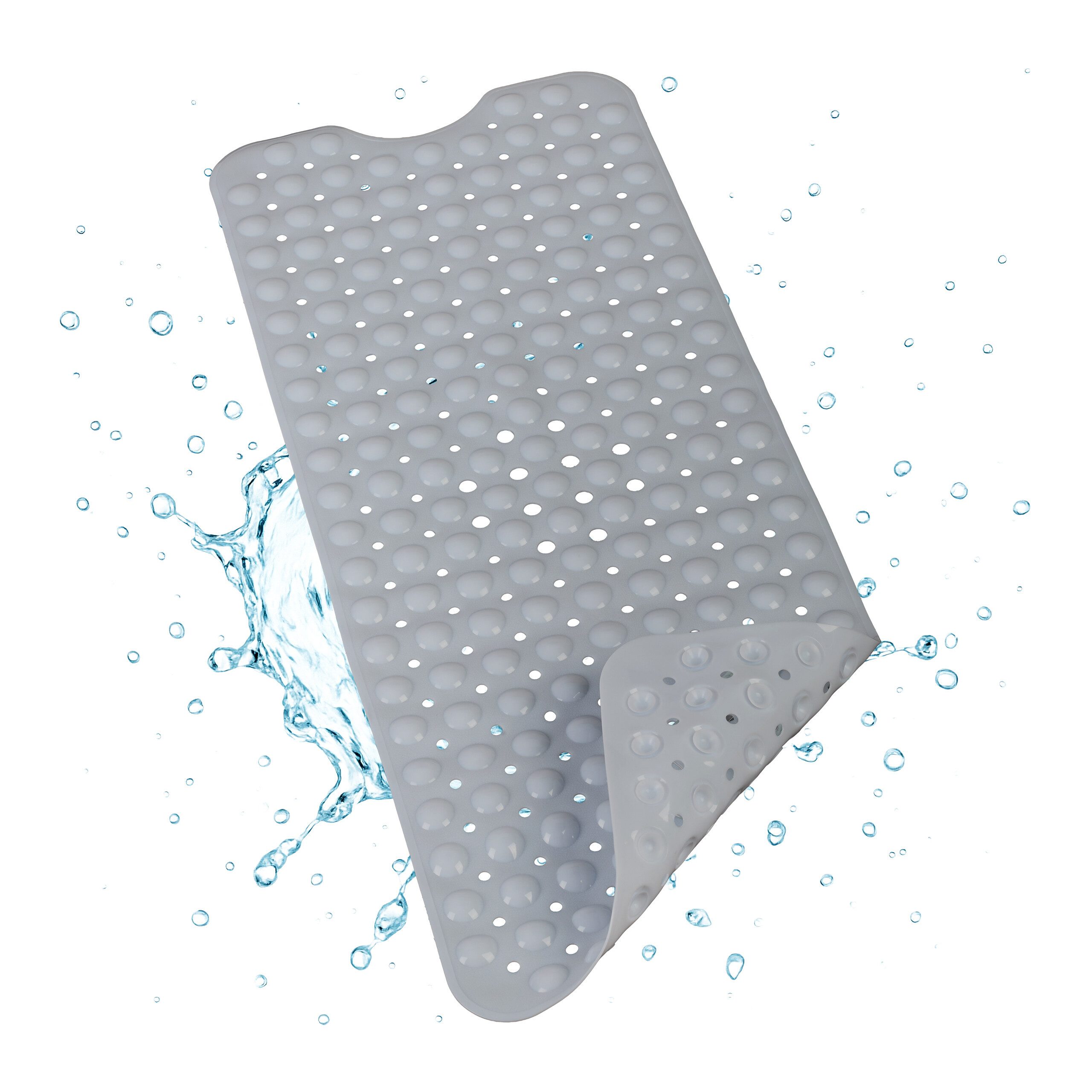 relaxdays Duschmatte Badewannenmatte XXL, Höhe 7 günstig online kaufen