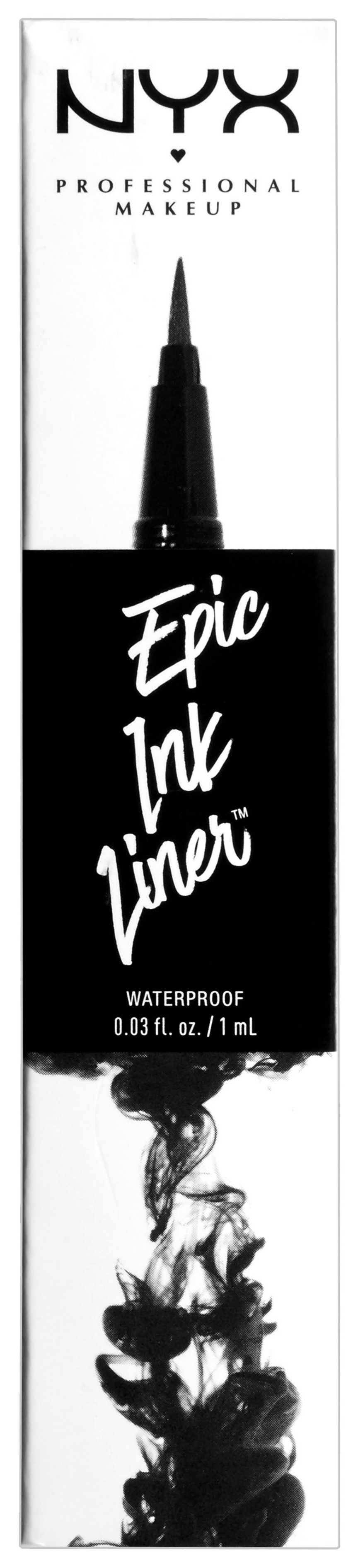 NYX PROFESSIONAL MAKEUP Eyeliner EPIC INK LINER, mit auffälliger Pigmentierung