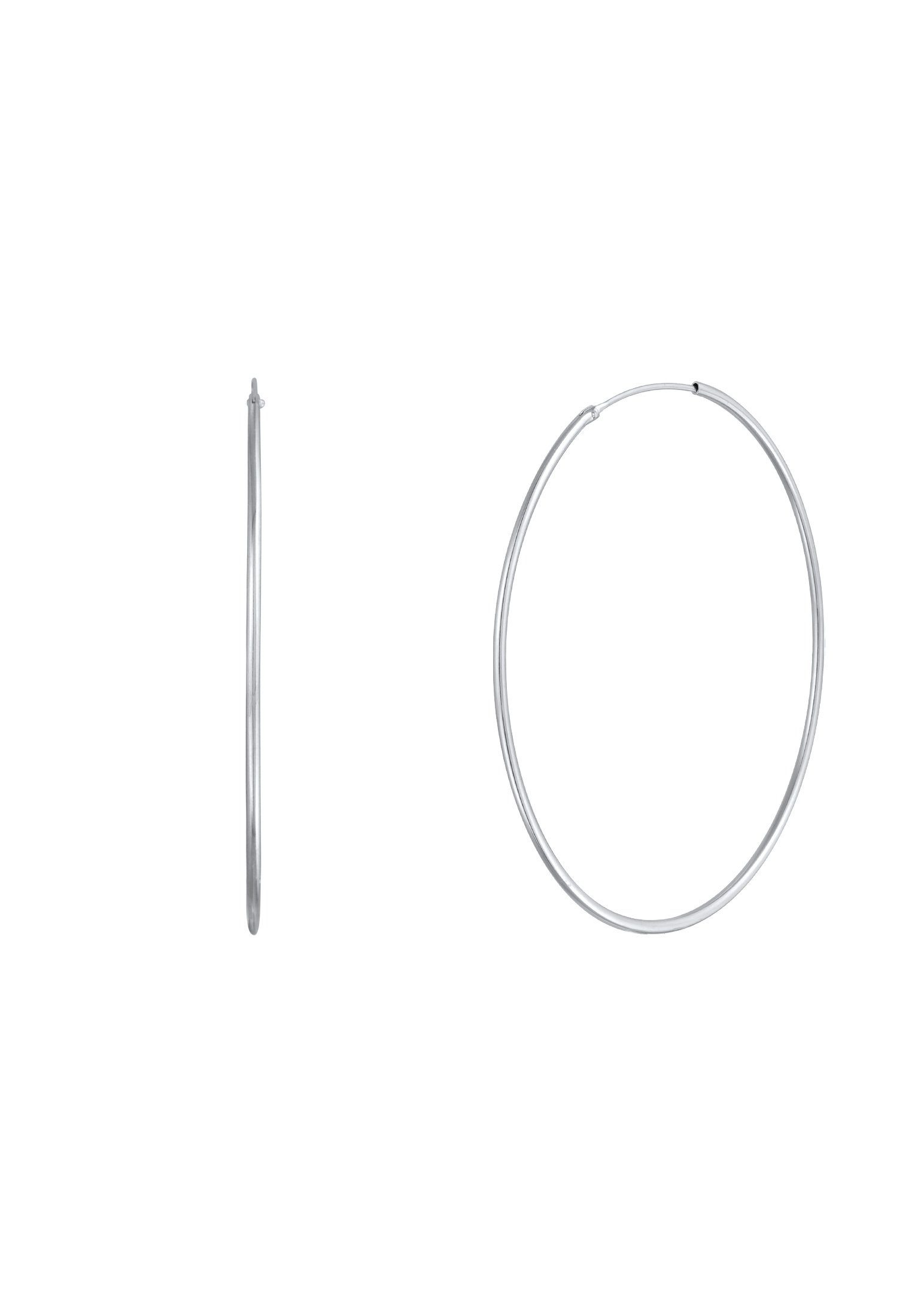 Elli Paar Creolen Creolen Rund Basic Klassisch 925 Silber günstig online kaufen