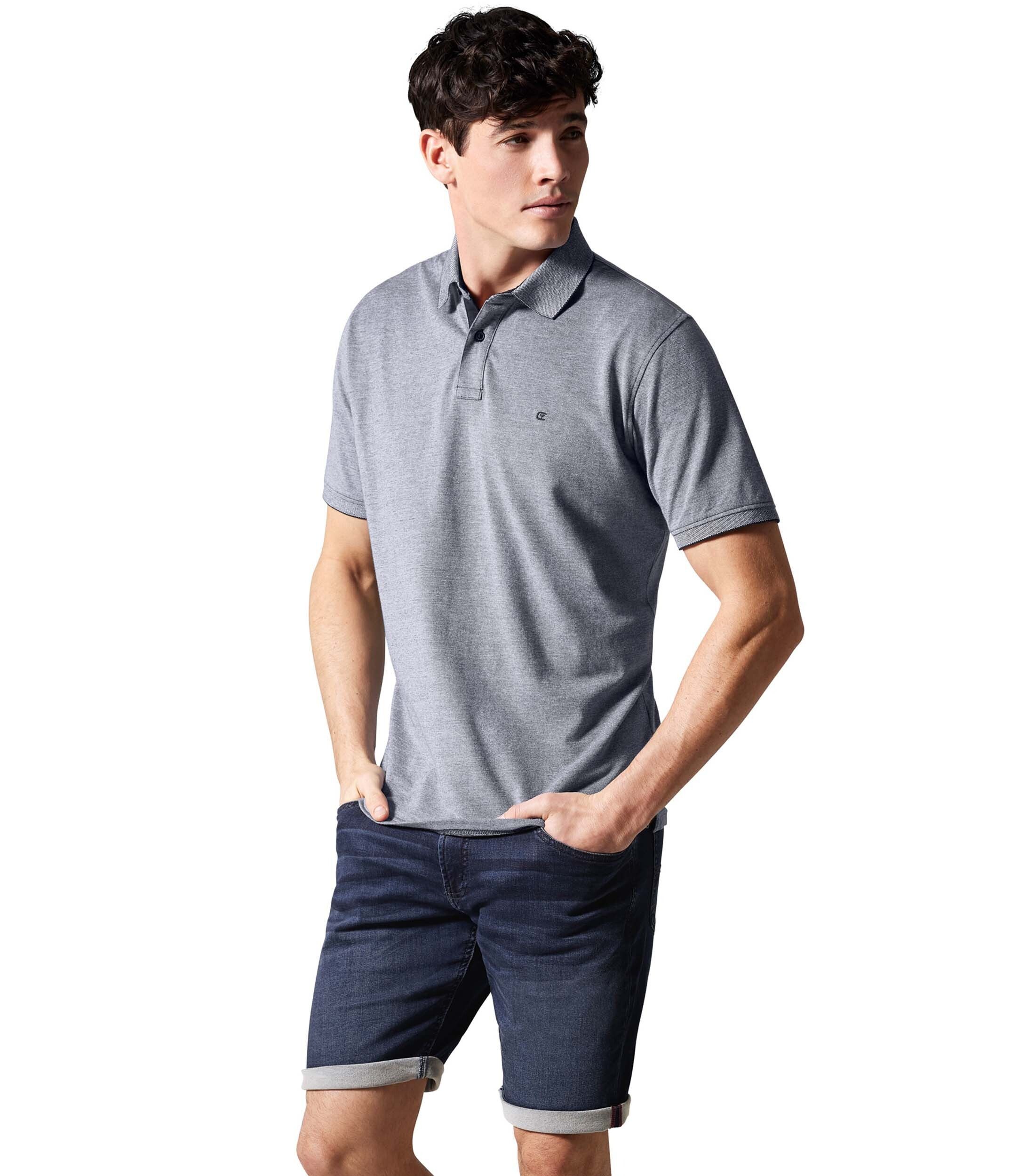 CASAMODA Poloshirt CASAMODA Polo-Shirt uni günstig online kaufen