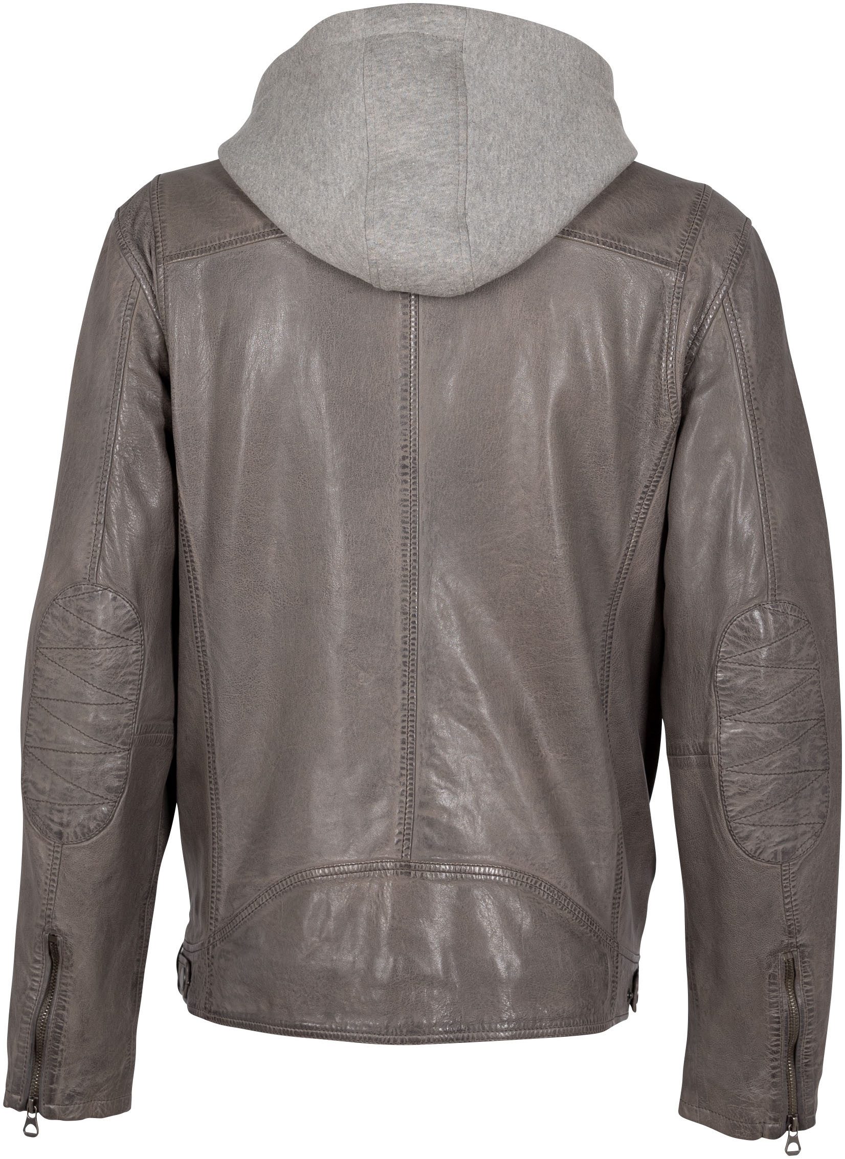 Mauritius Lederjacke GMBraeden CF mit kontrastfarbener günstig online kaufen