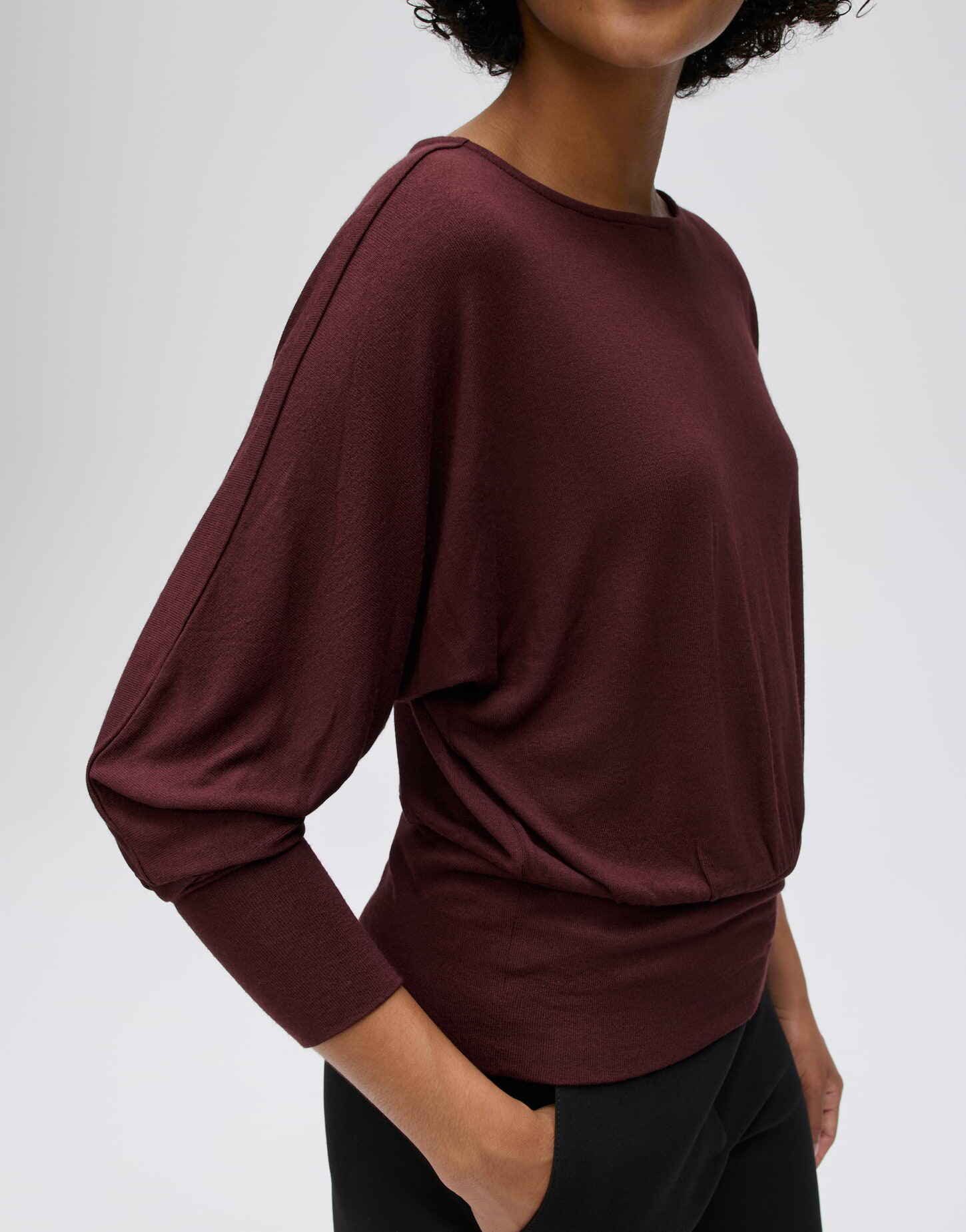 OPUS T-Shirt Boxy Shirt aus ECOVERO™ Viskose Mix – Bild 4 von 5