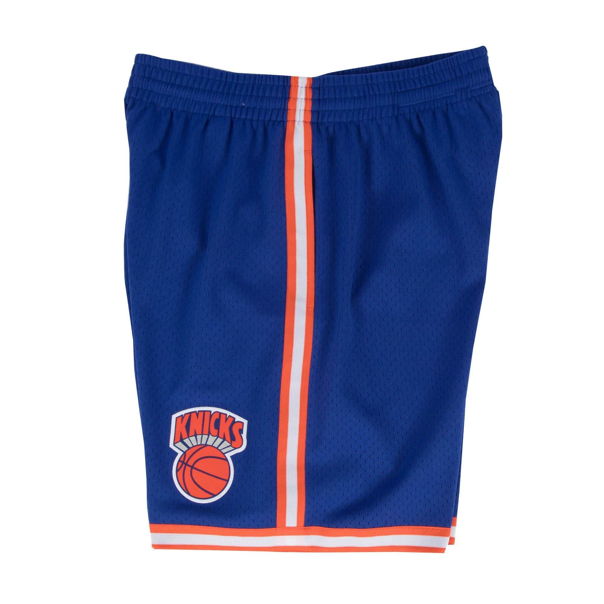 Swingman Road Mitchell New Ness Shorts Knicks York & NBA 199192