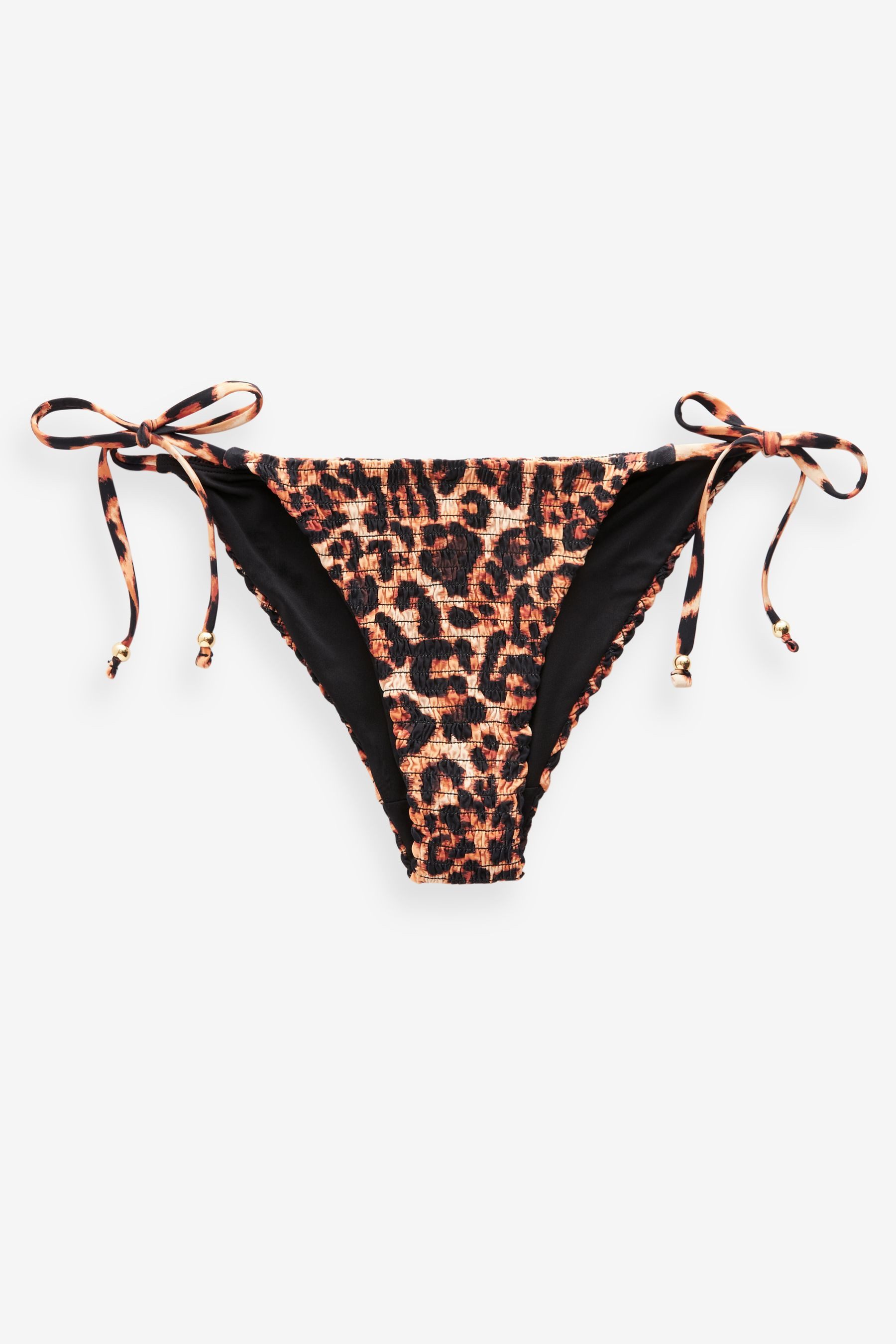 Next Bikini-Hose Gesmokte Bikinihose mit seitlichem günstig online kaufen