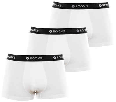 ROOXS Boxershorts »Enge Unterhosen Herren Unterwäsche Männer« (3 Stück) aus weicher Baumwolle