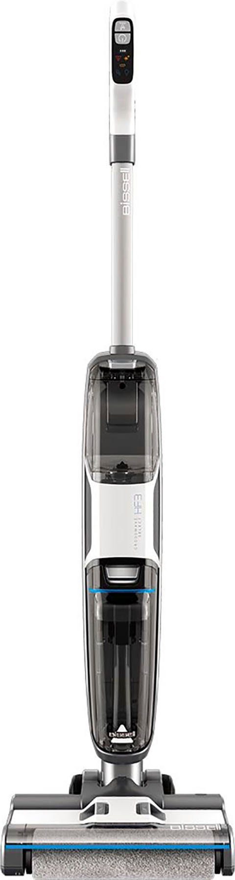Bissell Nass-Trocken-Sauger 3639N, CrossWave® HF3 Cordless Select, kabellos, einfach, 44 W, beutellos, manövrierbar, für Hartböden, Dual-Tank, saugt & wischt gleichzeitig