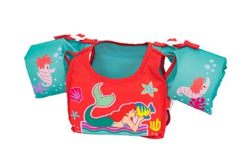 Bestway Schwimmweste Schwimmhilfe Little Mermaid mit Textilbezug, 3-6 Jahre
