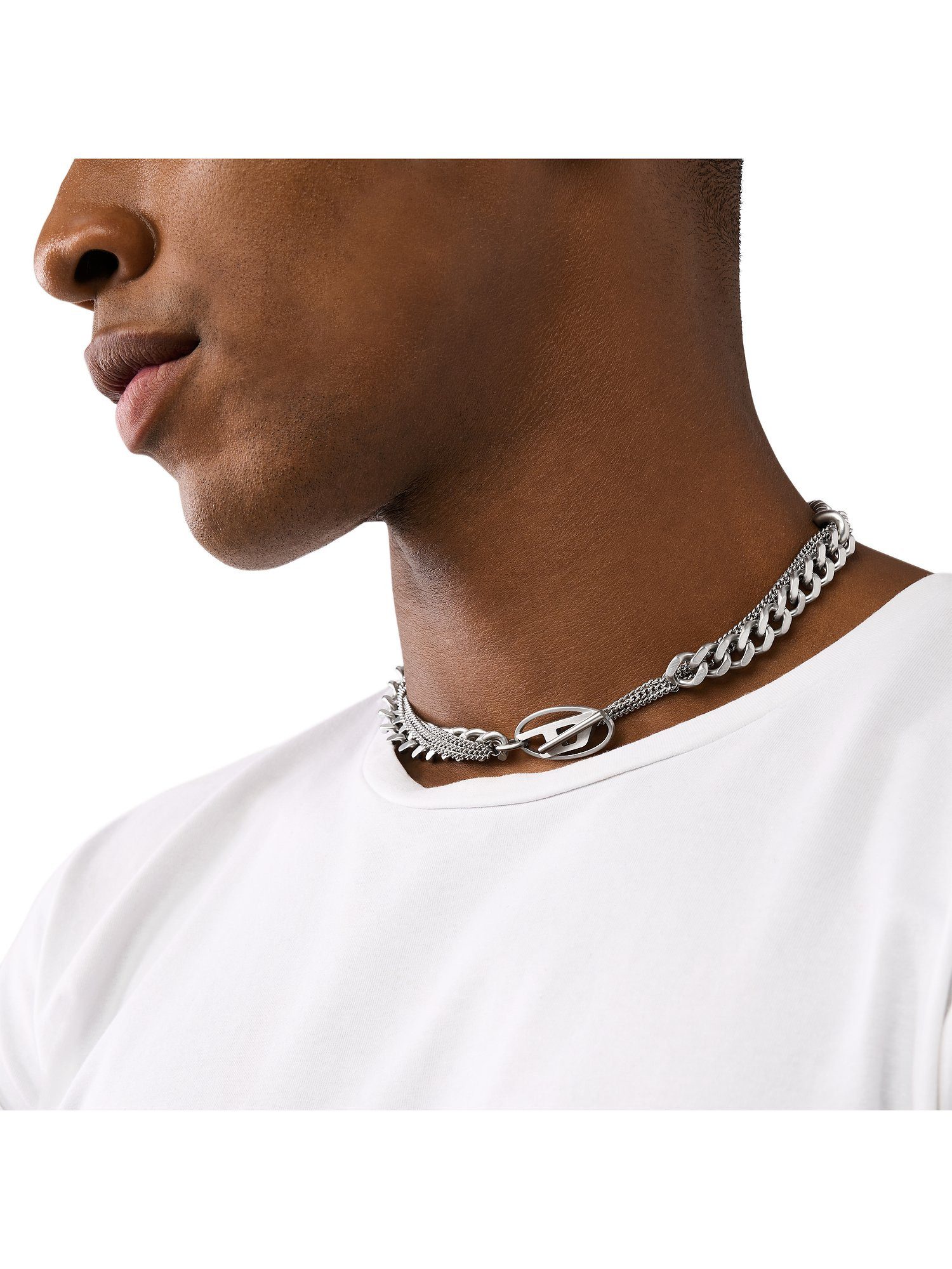 Diesel Edelstahlkette Diesel Unisex-Kett... Diesel Edelstahlkette Diesel Unisex-Kett...