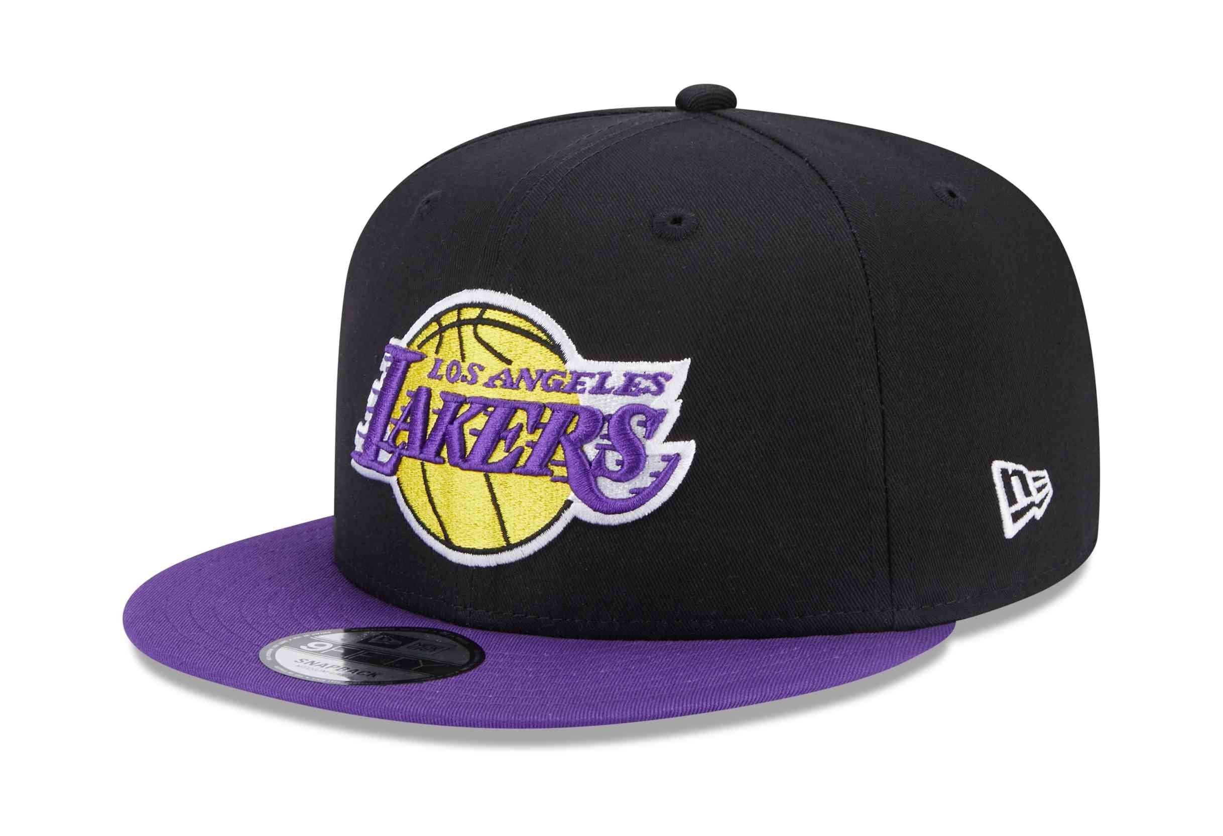 New Era Snapback Cap NBA Los Angeles Lakers Contrast Side Patch 9Fifty