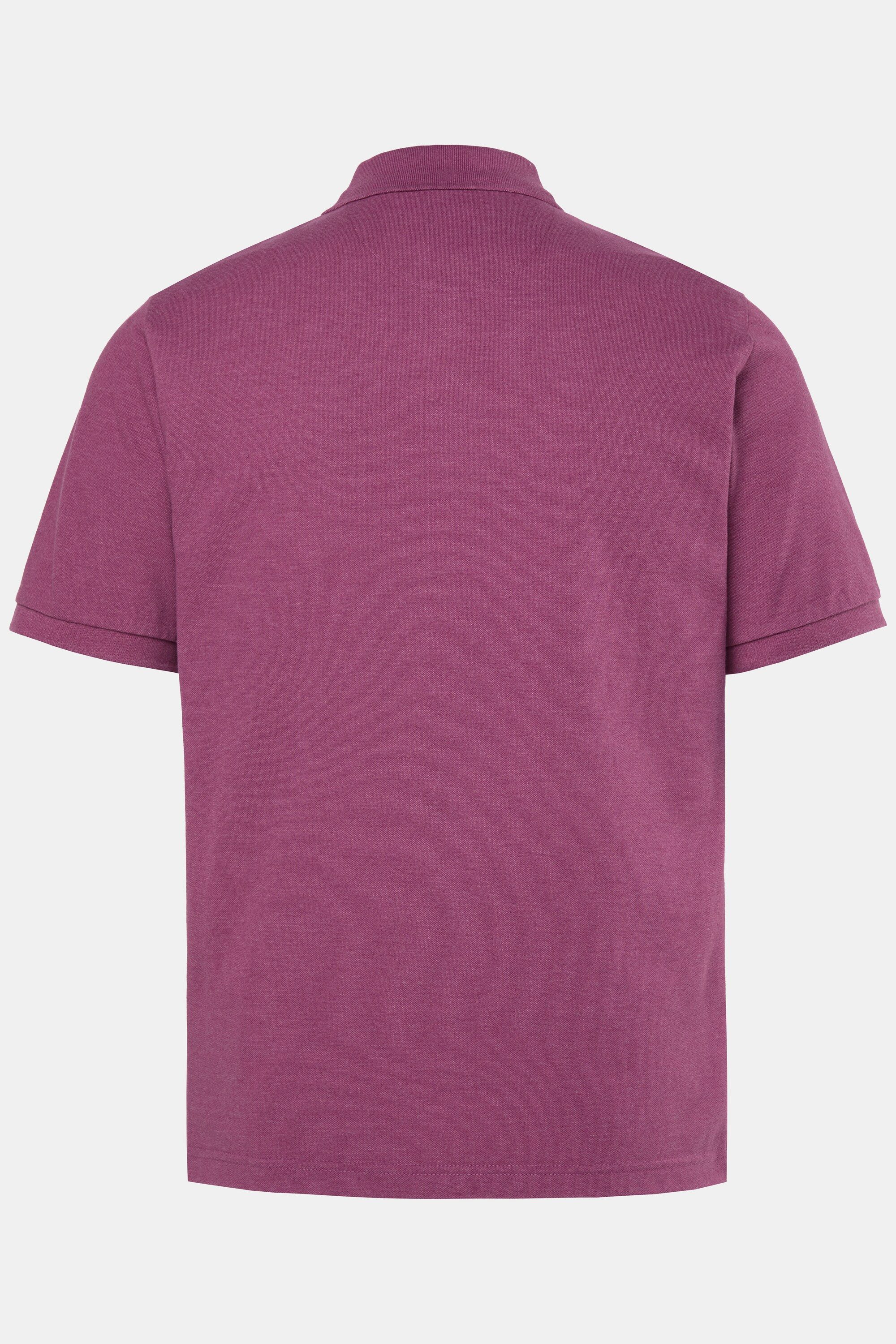 Men Plus Poloshirt Poloshirt Basic Piqué Halbarm