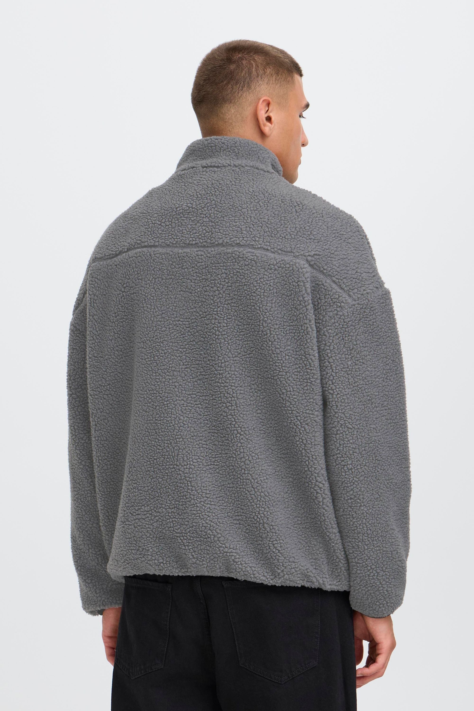 !Solid Plüschjacke SDMcwain Gemütliche Plüschjacke mit Brusttasche